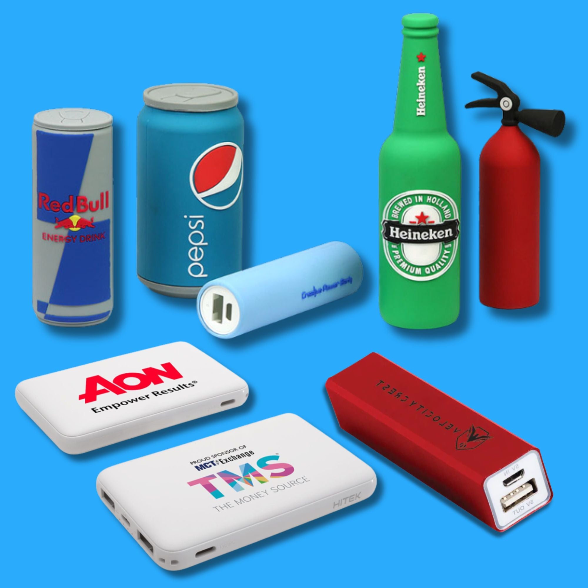 Baterías externas personalizadas de alta capacidad