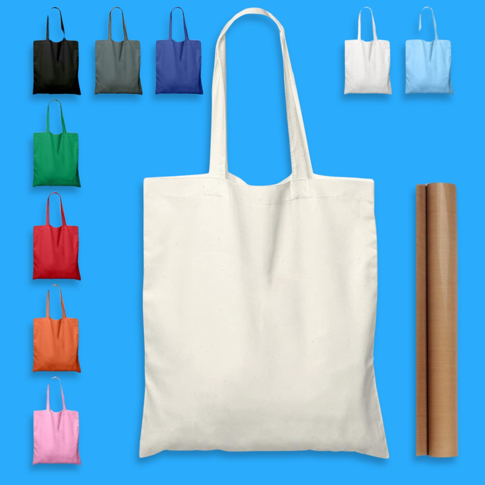 Bolsas de tela personalizadas de algodón