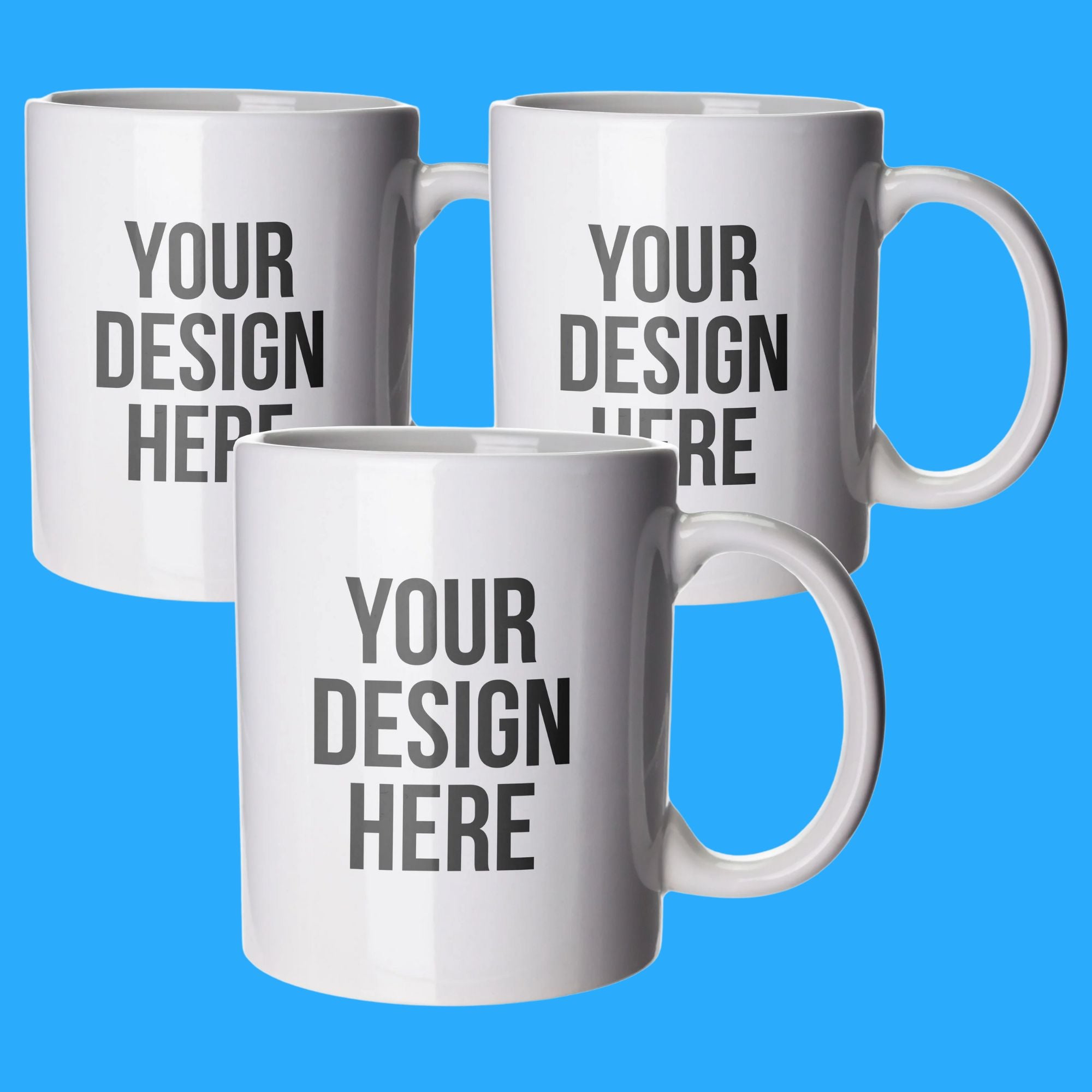 Canecas personalizadas clássicas em cerâmica