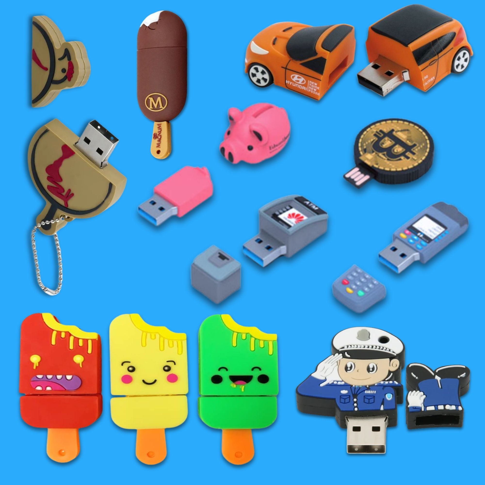 Pen drive personalizado com logótipo de empresa