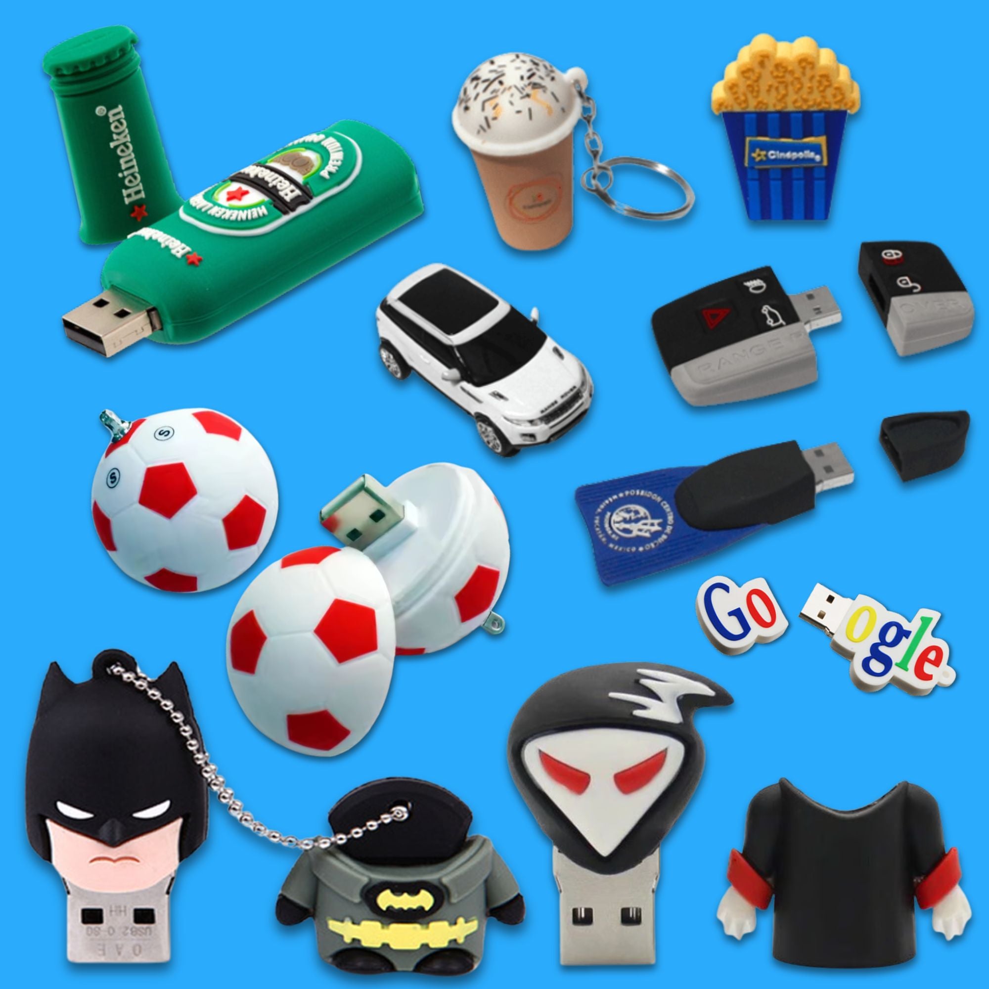 Pen drives personalizados em madeira ou metal