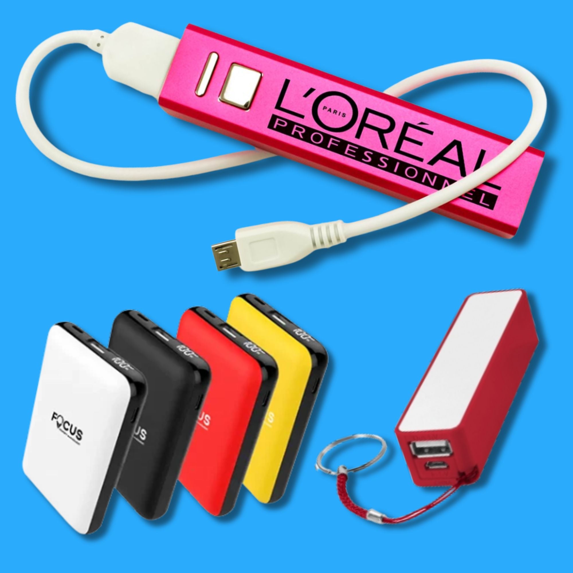 Power bank personalizado para empresa