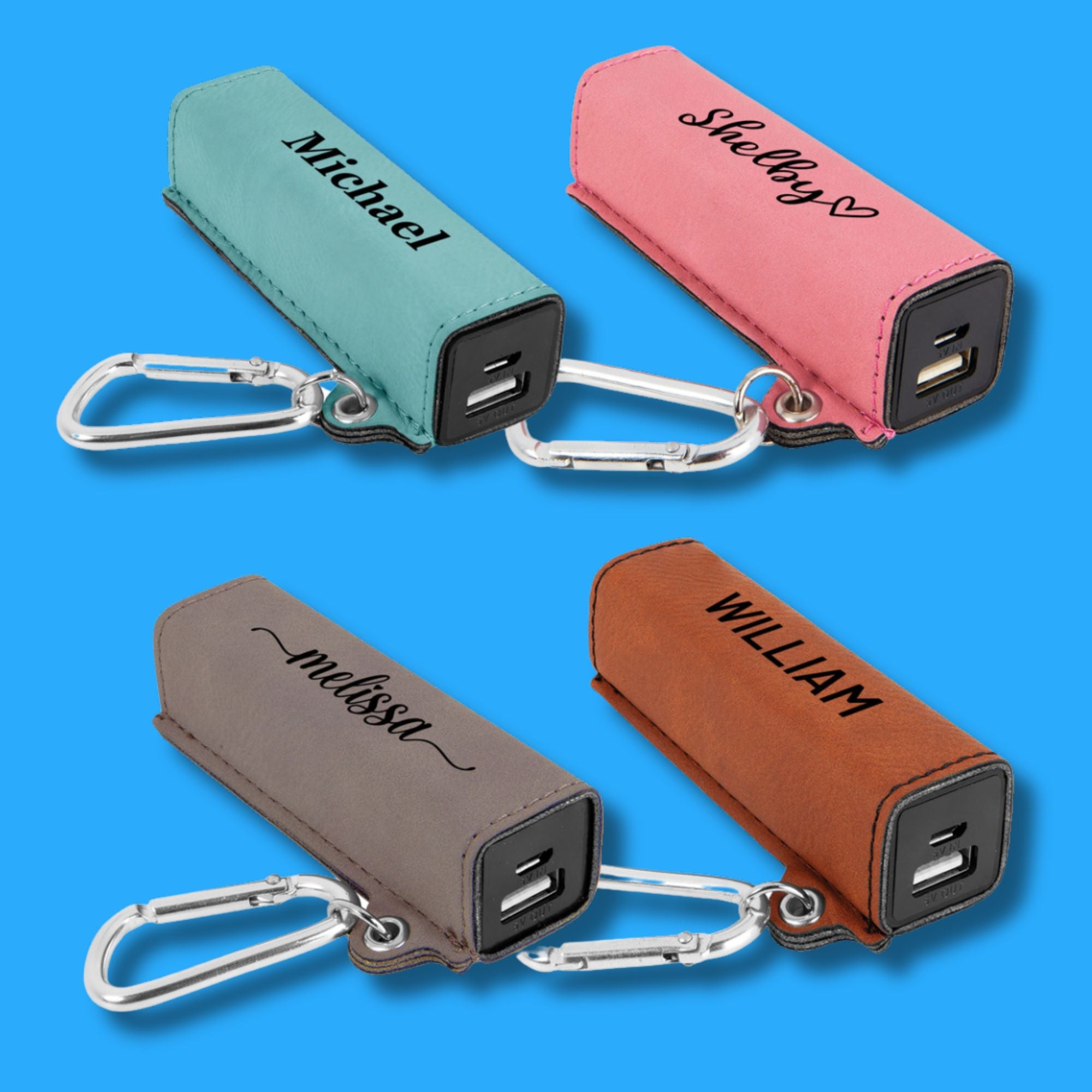 Baterías externas personalizadas para un evento