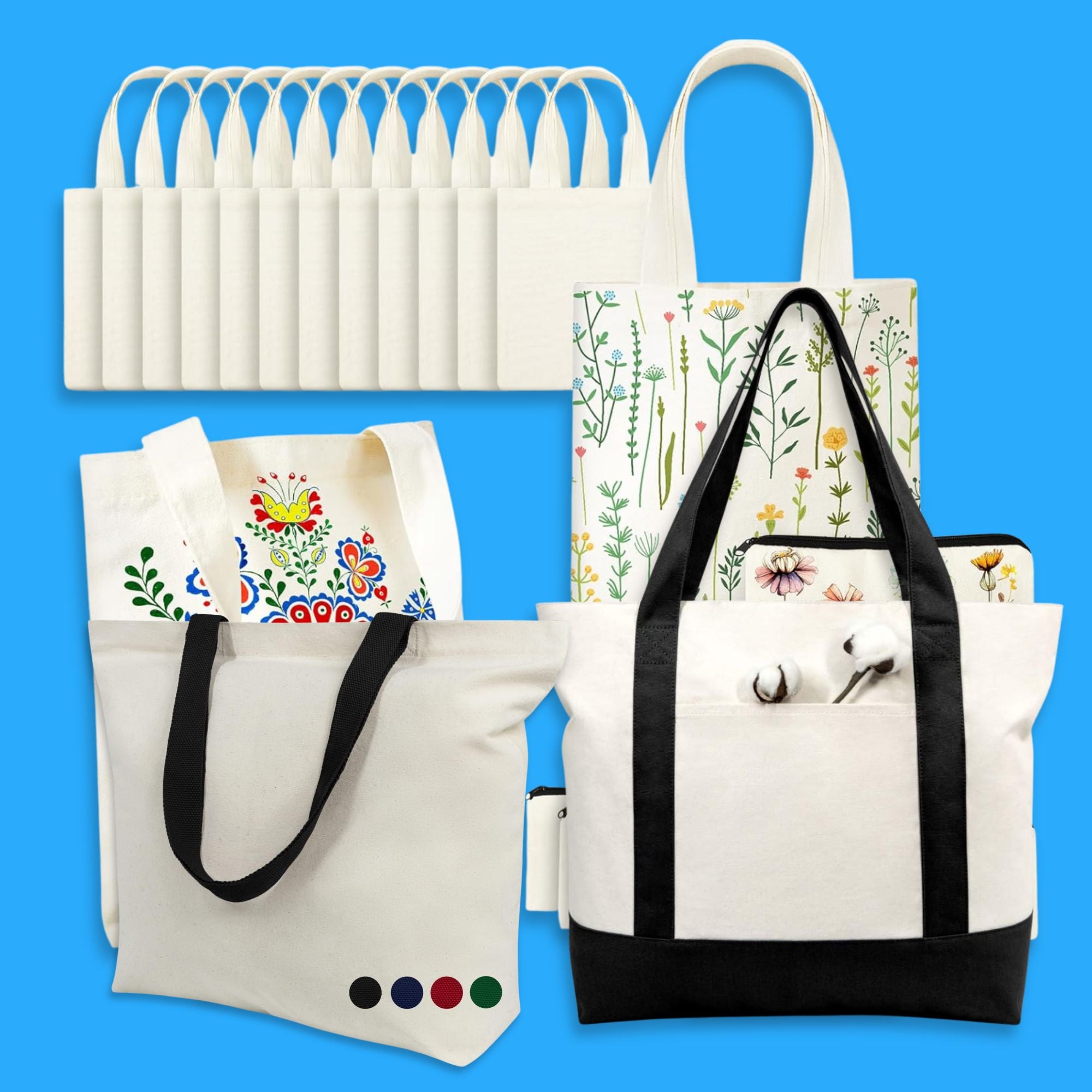 Bolsa de tela personalizada con logotipo