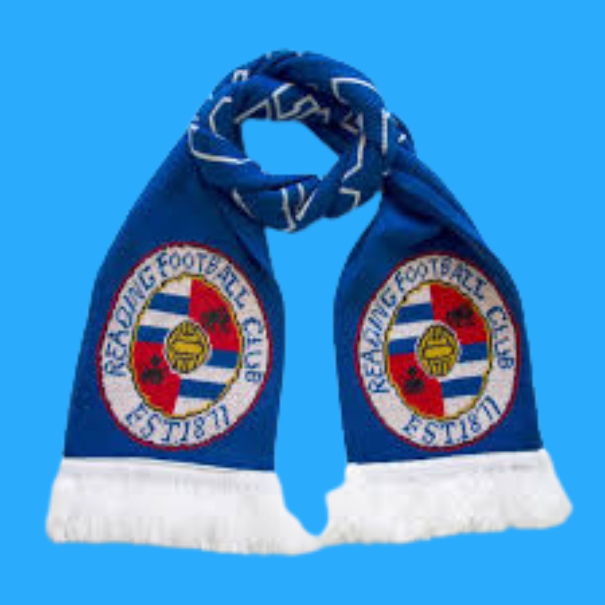 Bufanda personalizada tejida con escudo
