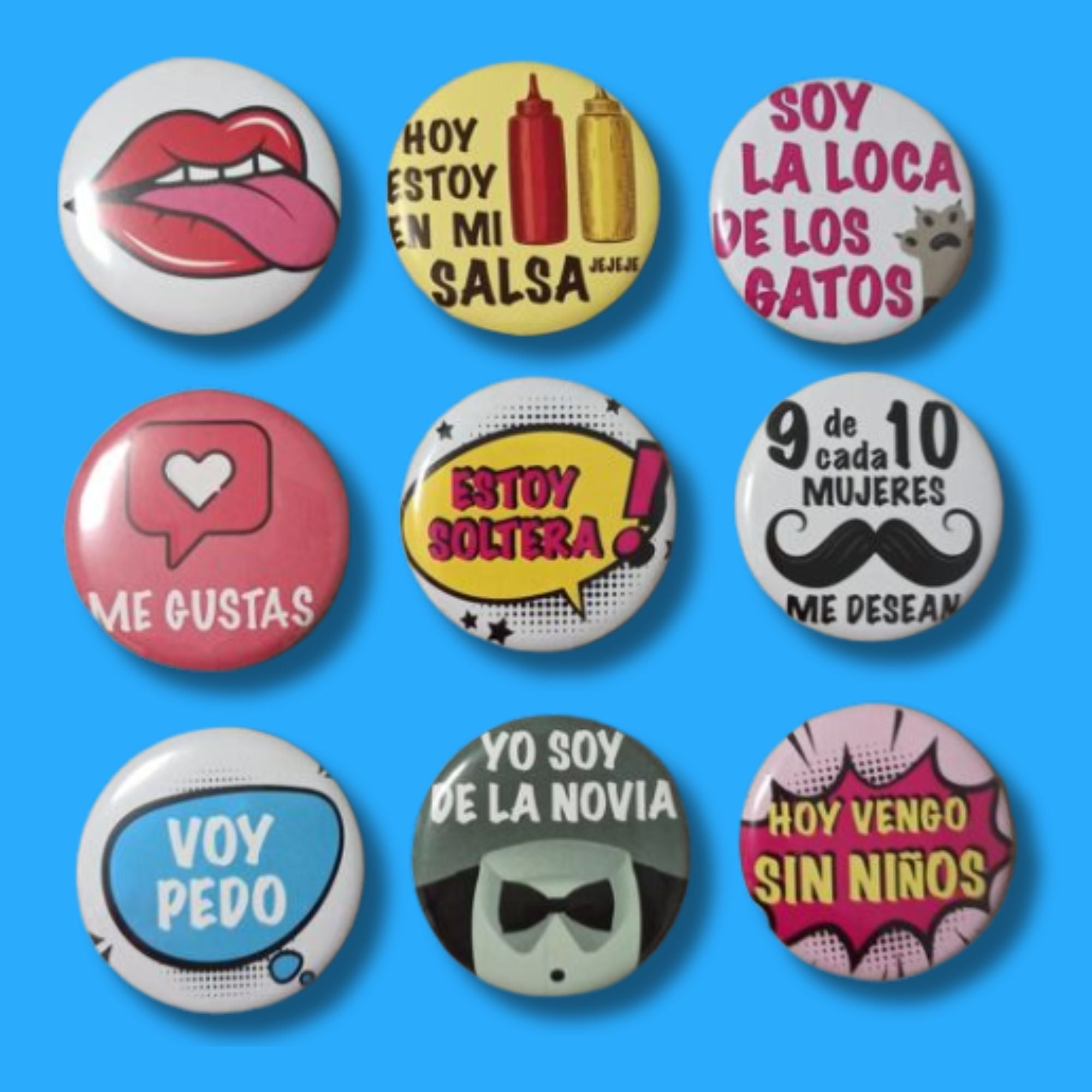 Personalisierte Magnetbuttons