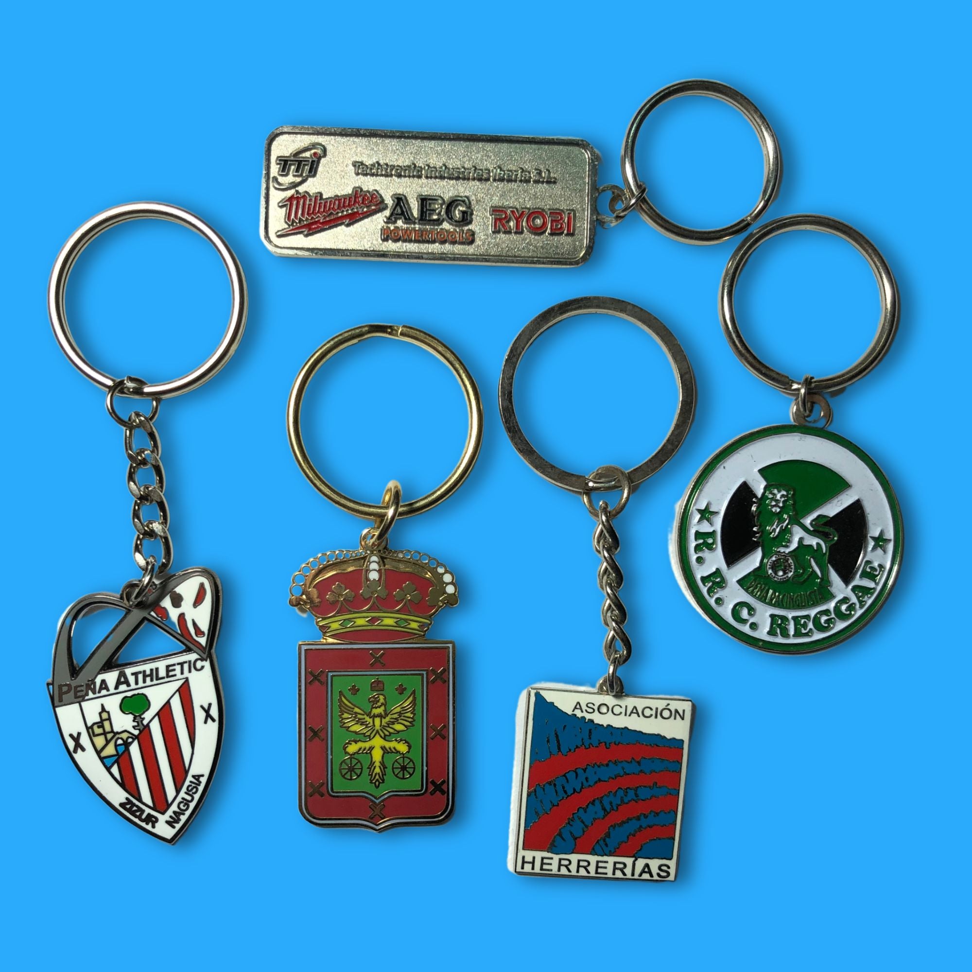 Llavero personalizado fabricado por Astur Pins