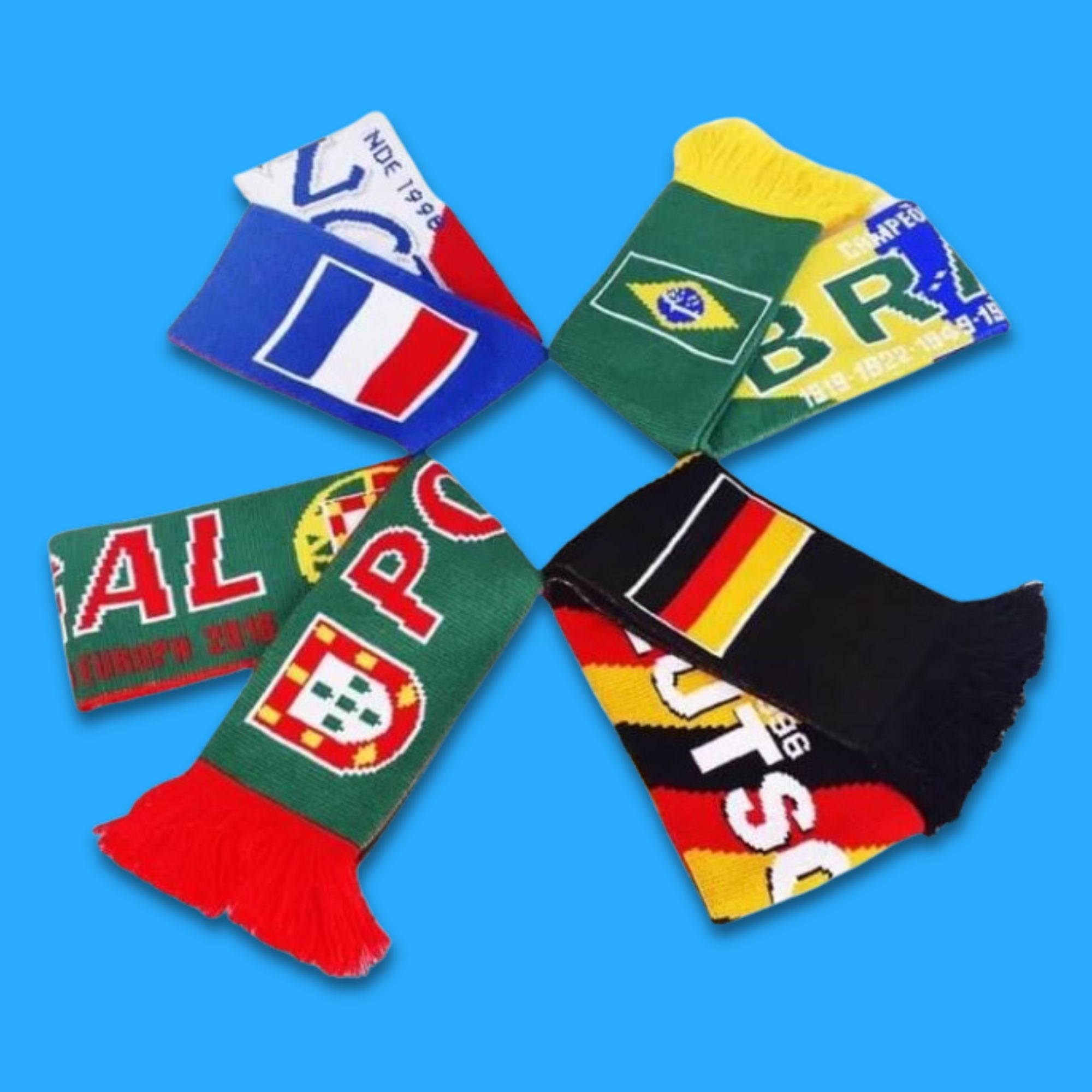 Bufandas personalizadas para aficionados y equipos