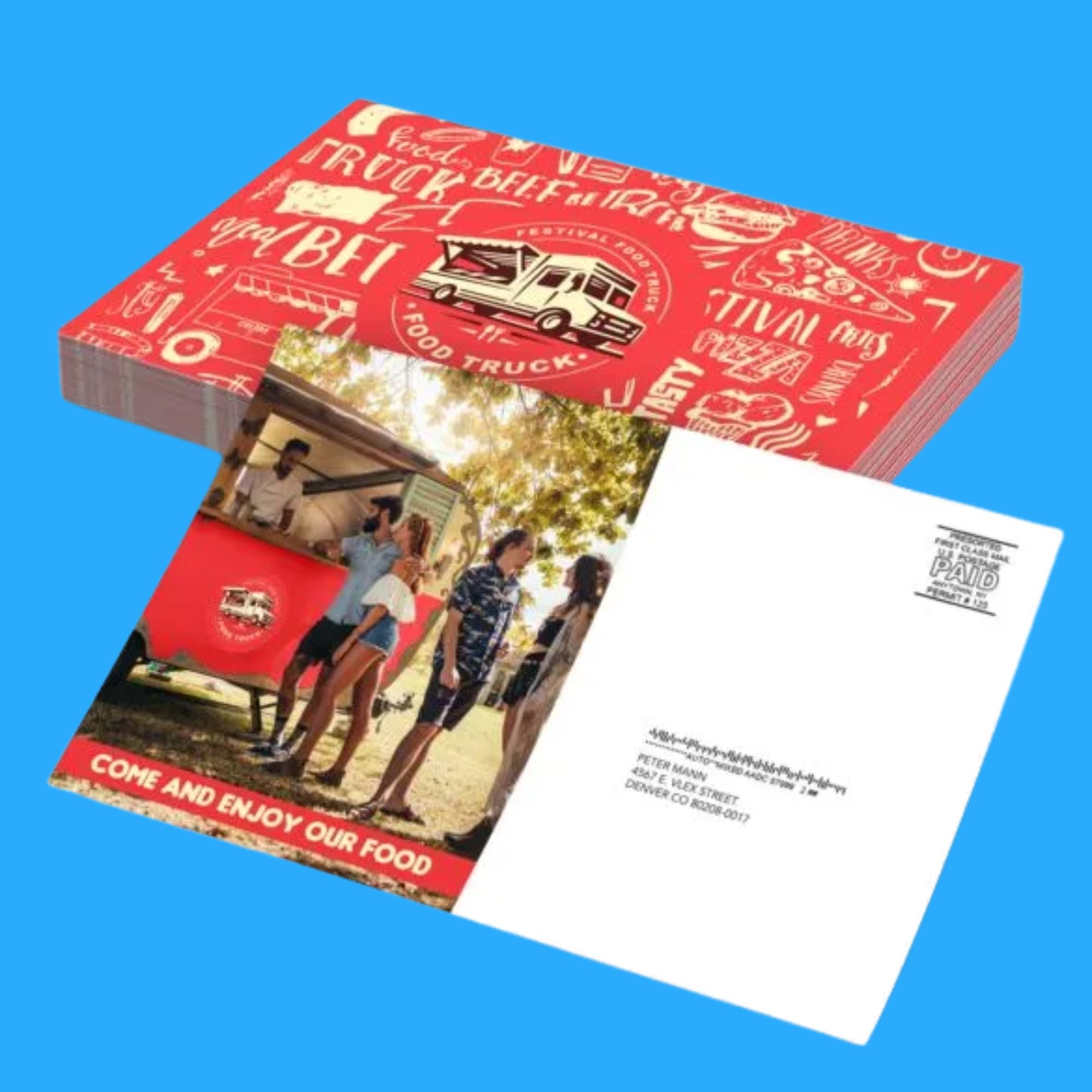 Postais personalizados para turismo e marketing