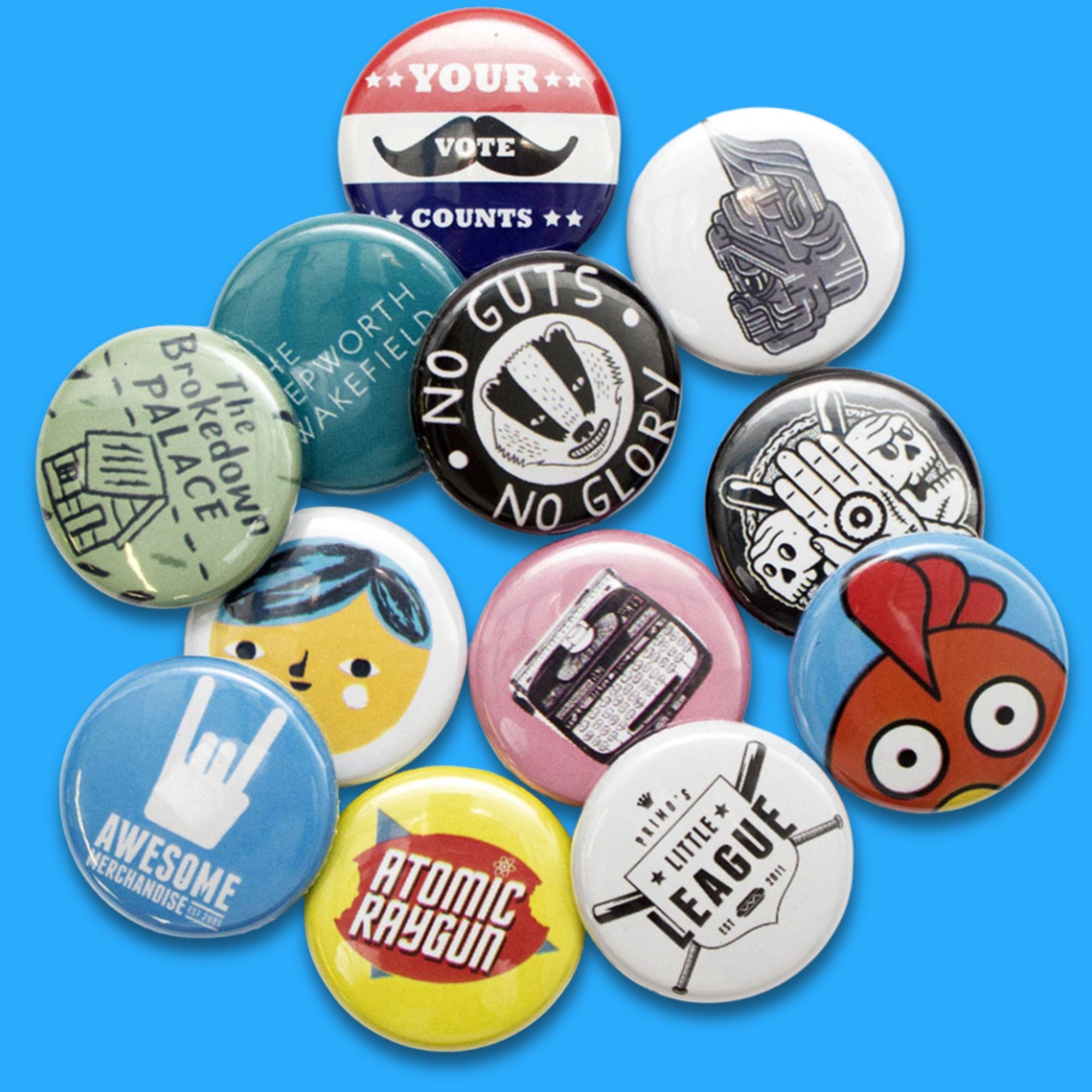 Fertigungsprozess personalisierter Buttons