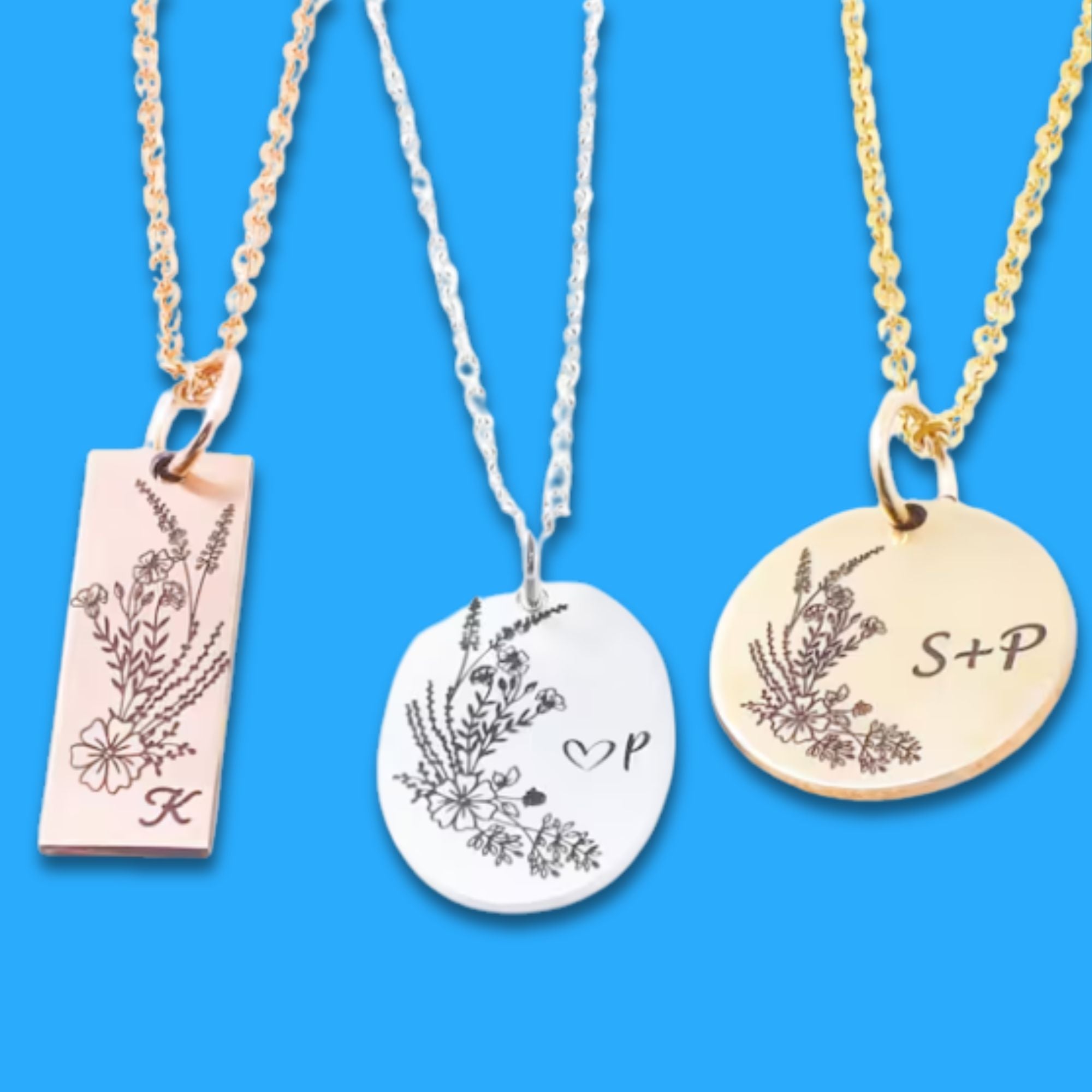 Proceso de fabricación de colgantes personalizados
