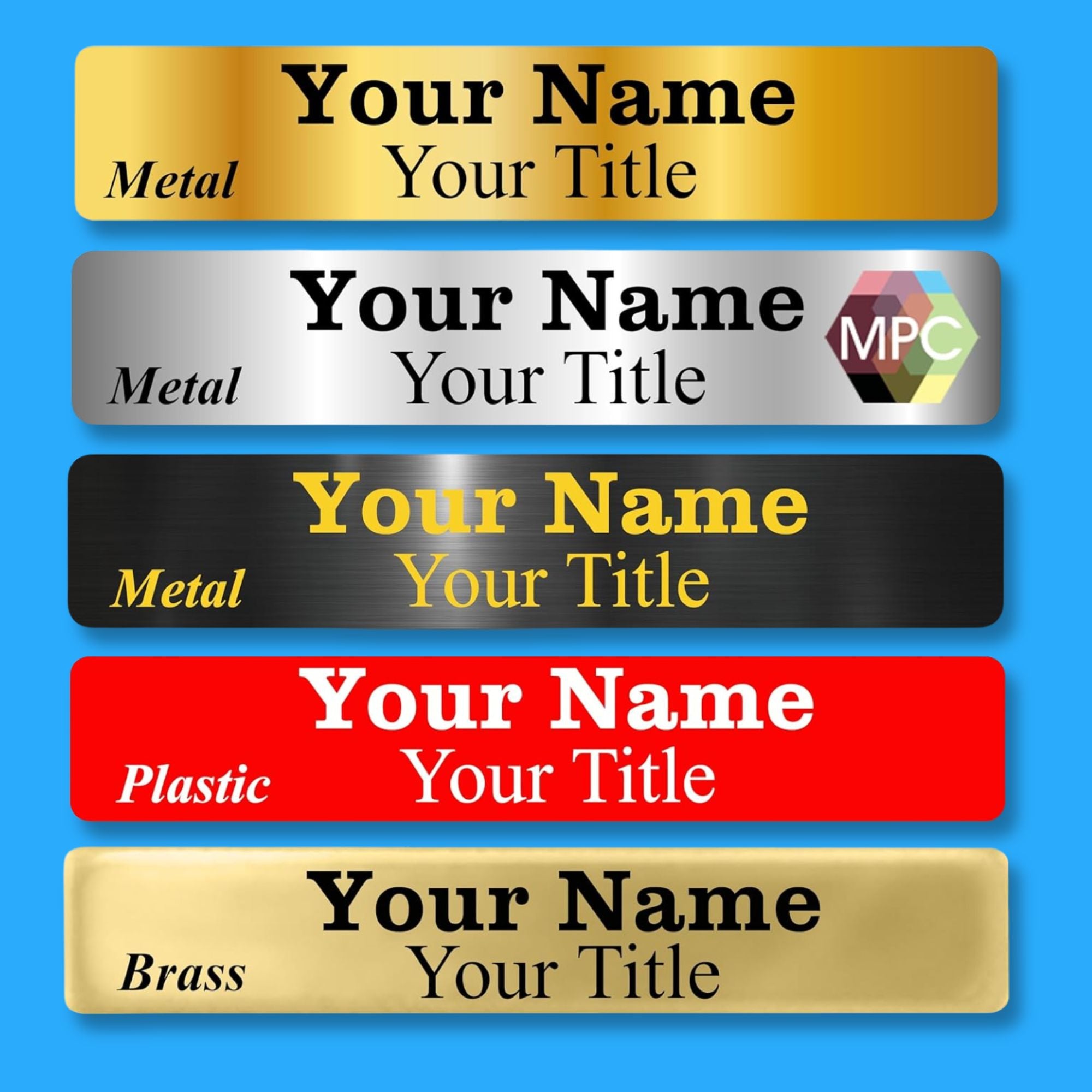 Proceso de fabricación de name tags personalizados