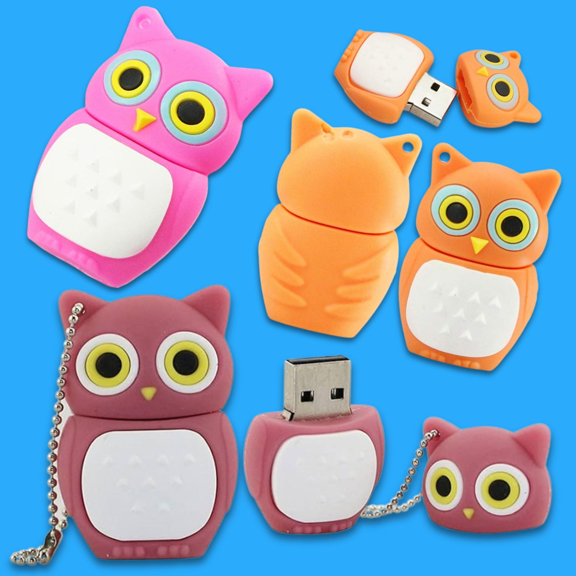 Pen drives giratórios personalizados