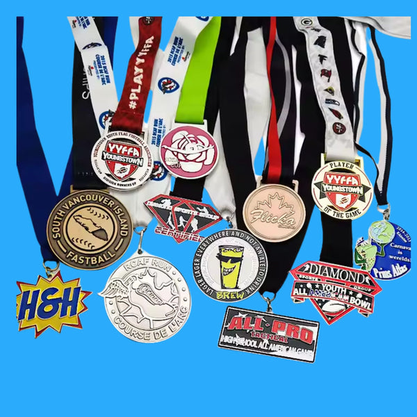 Medallas personalizadas para un torneo