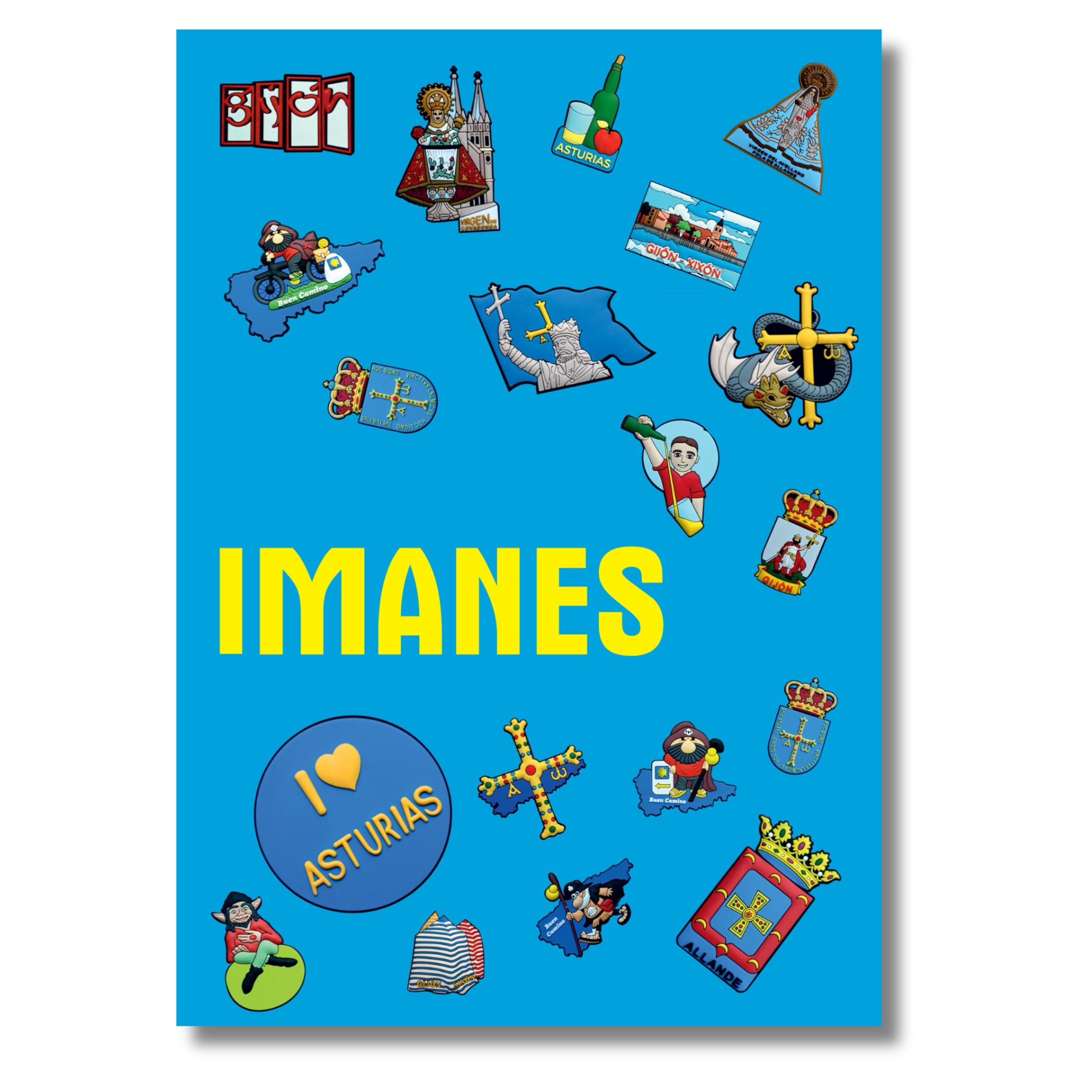 Magnet-Katalog von Spanien von Astur Pins