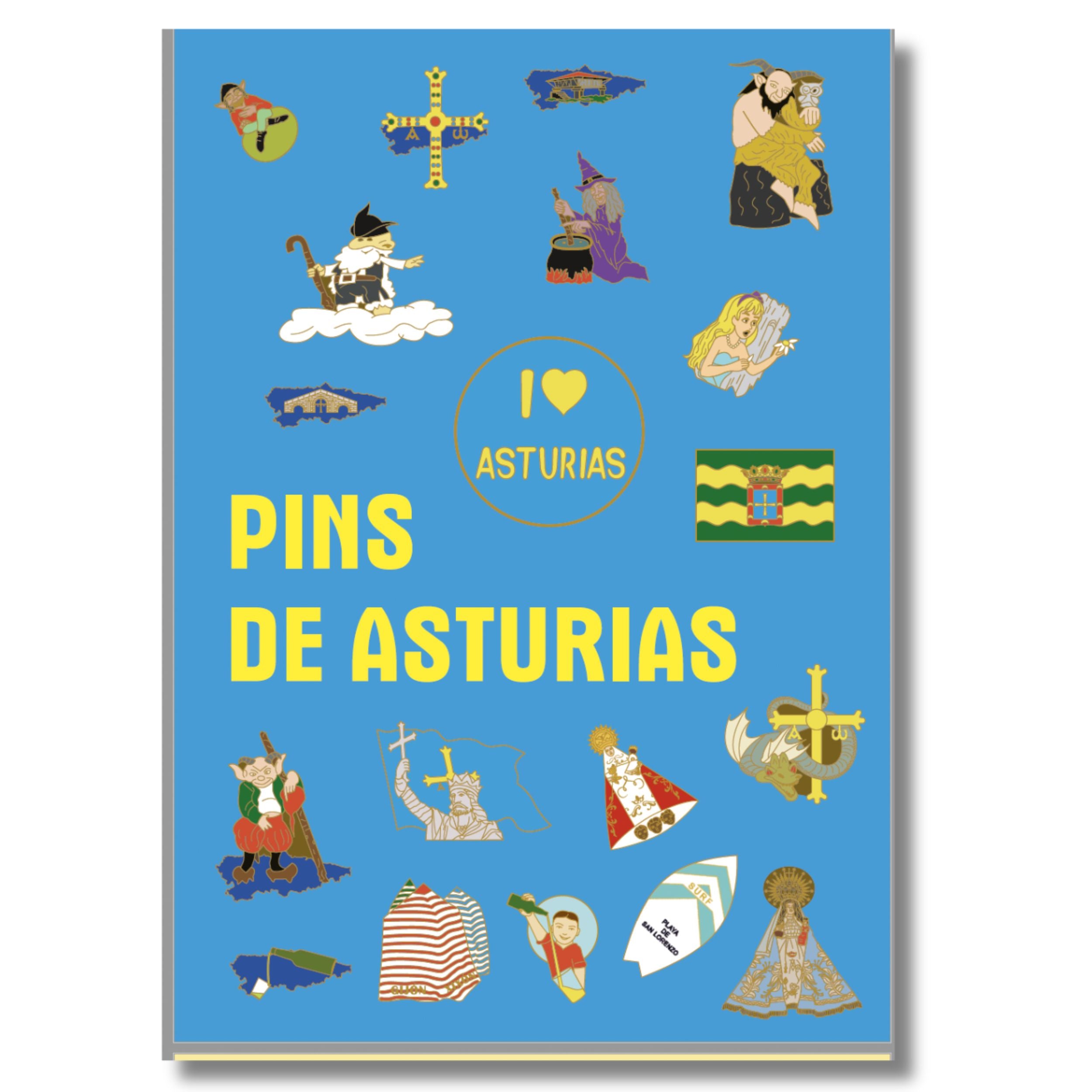 Astur Pins Kollektionen: Katalog der Pins von Asturien