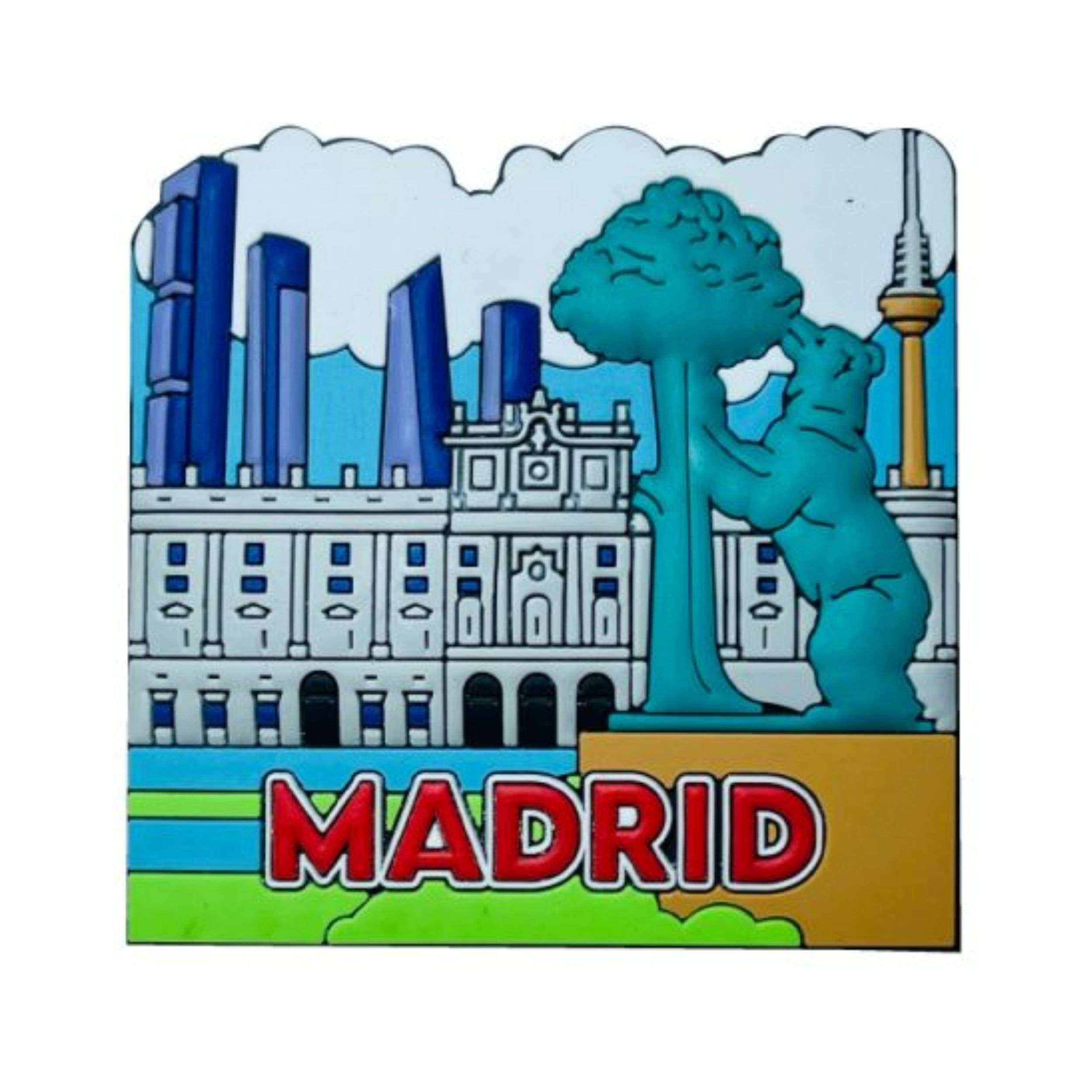 IMAN PVC OSO Y MADRONO TURISMO MADRID – M120