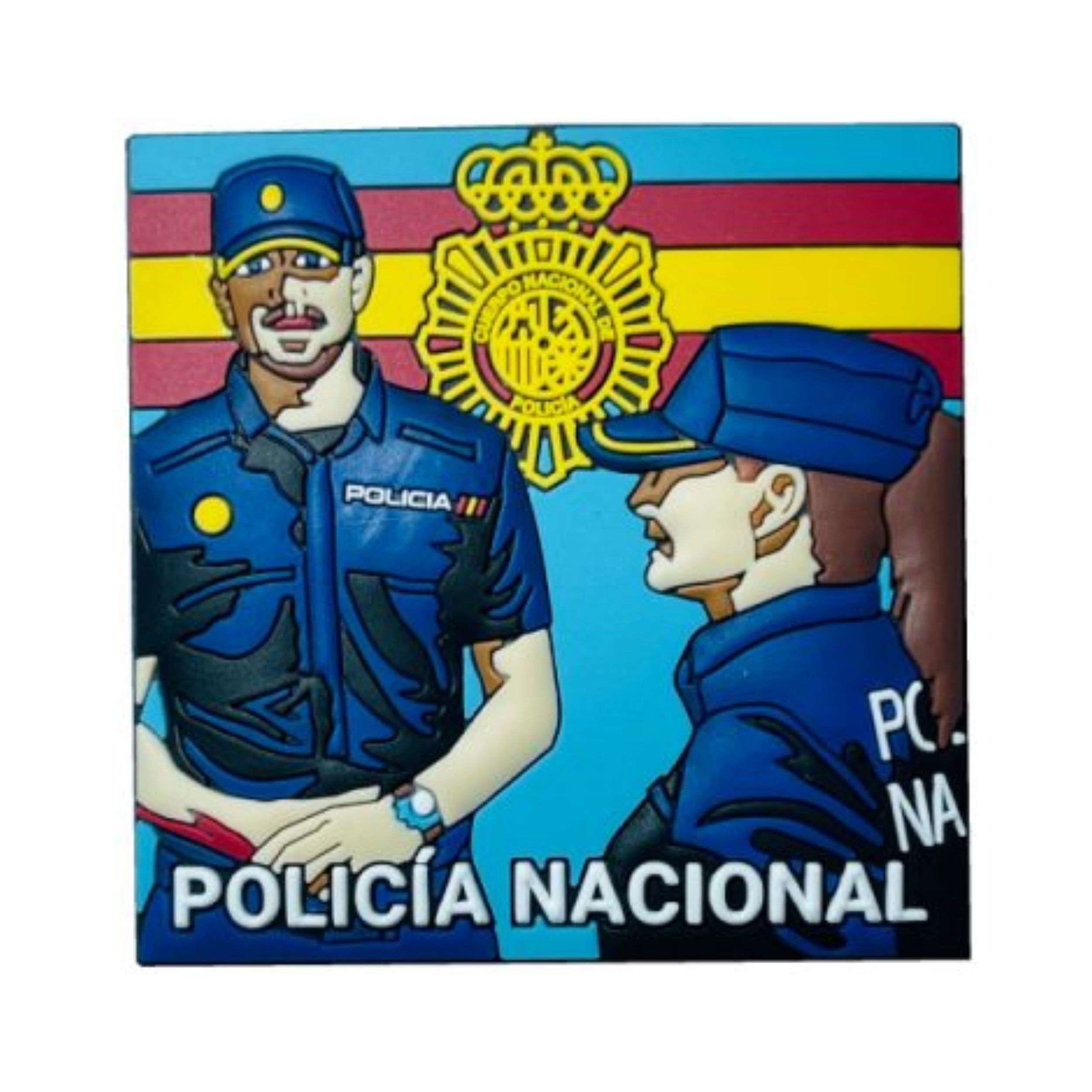 IMAN PVC POLICIA NACIONAL DE ESPANA – M140