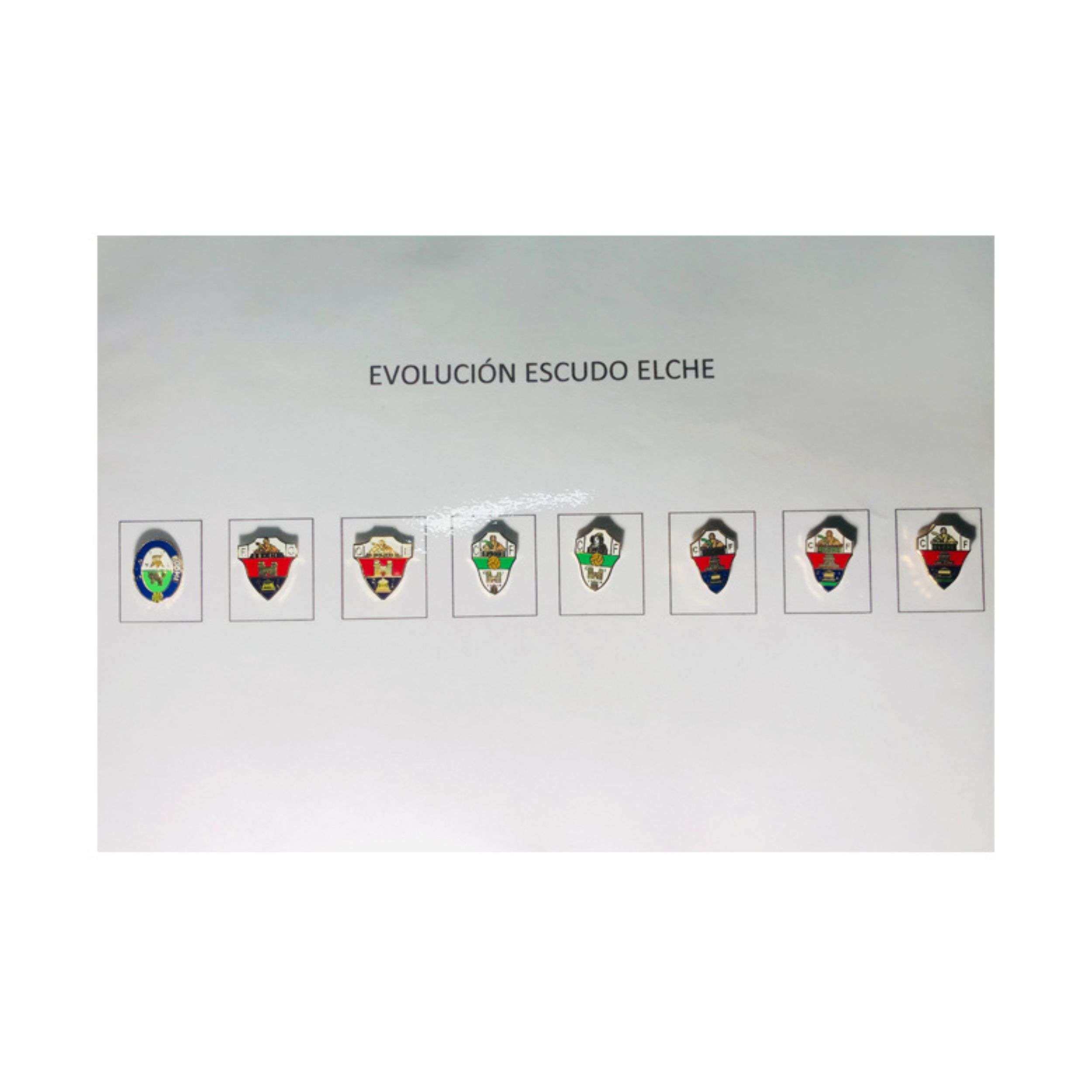 PIN FUTBOL EVOLUCION ELCHE ESPANA
