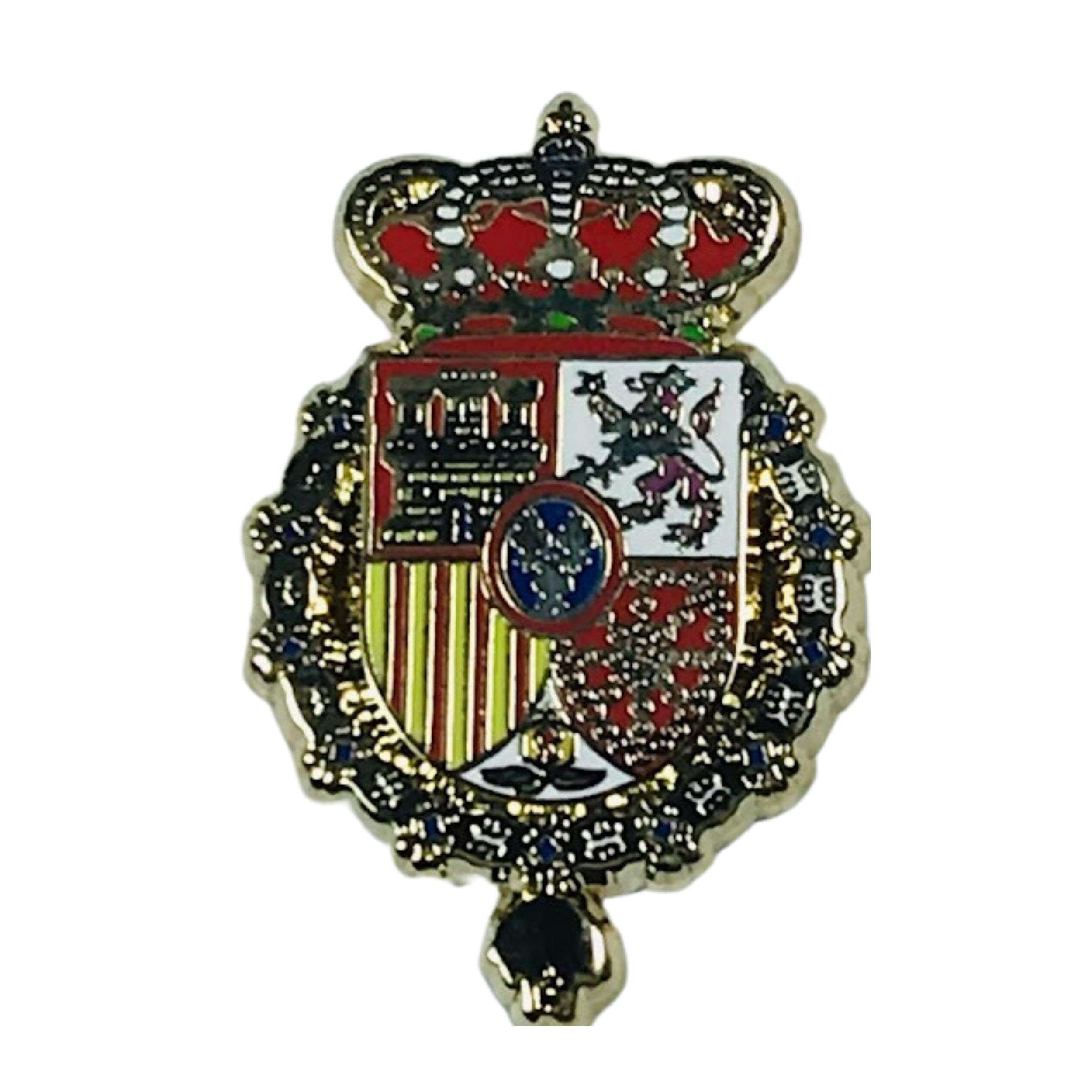 Pin Escudo de Armas del Rey de Espana Espana