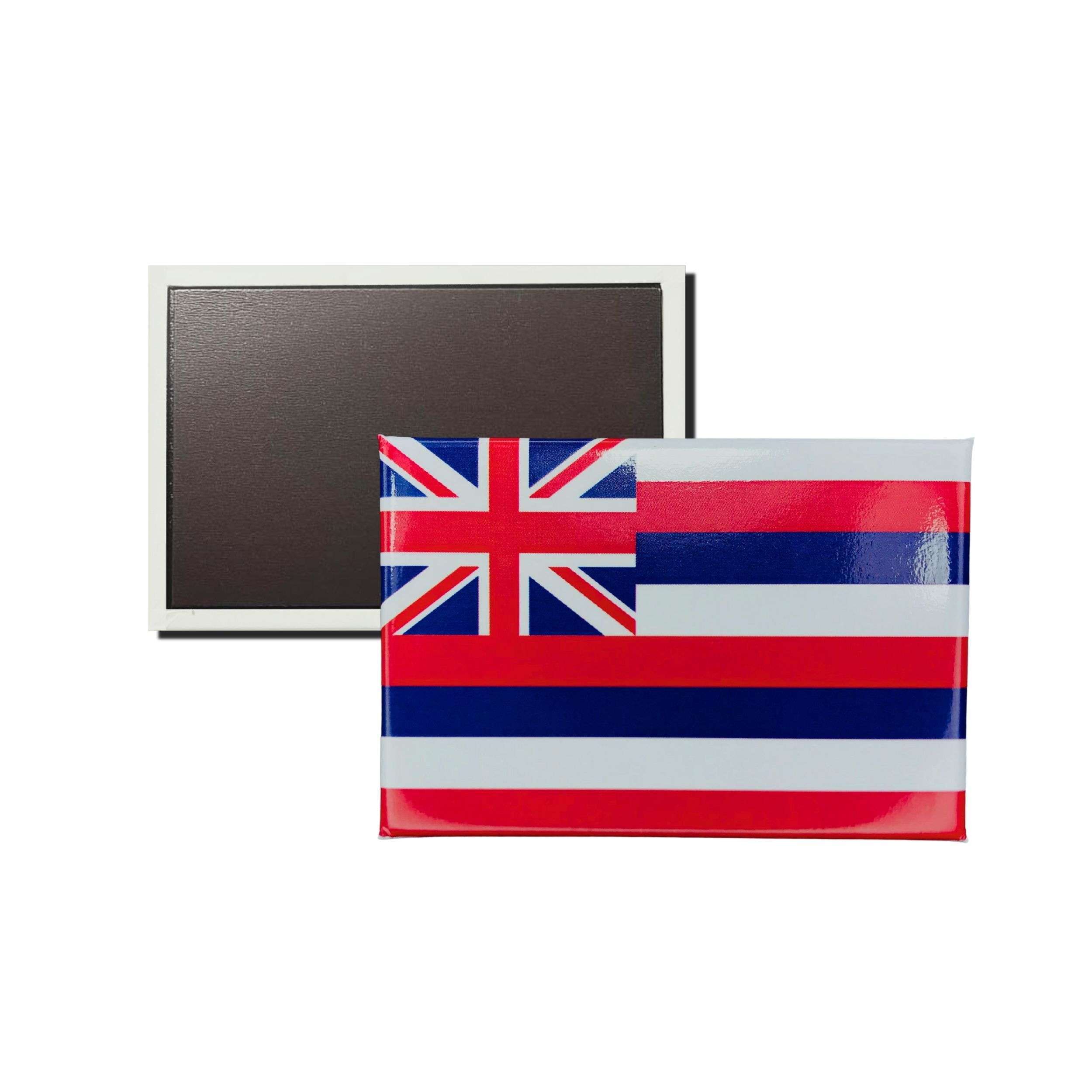 IMAN RECTANGULAR HORIZONTAL BANDERA ESTADO HAWAII USA