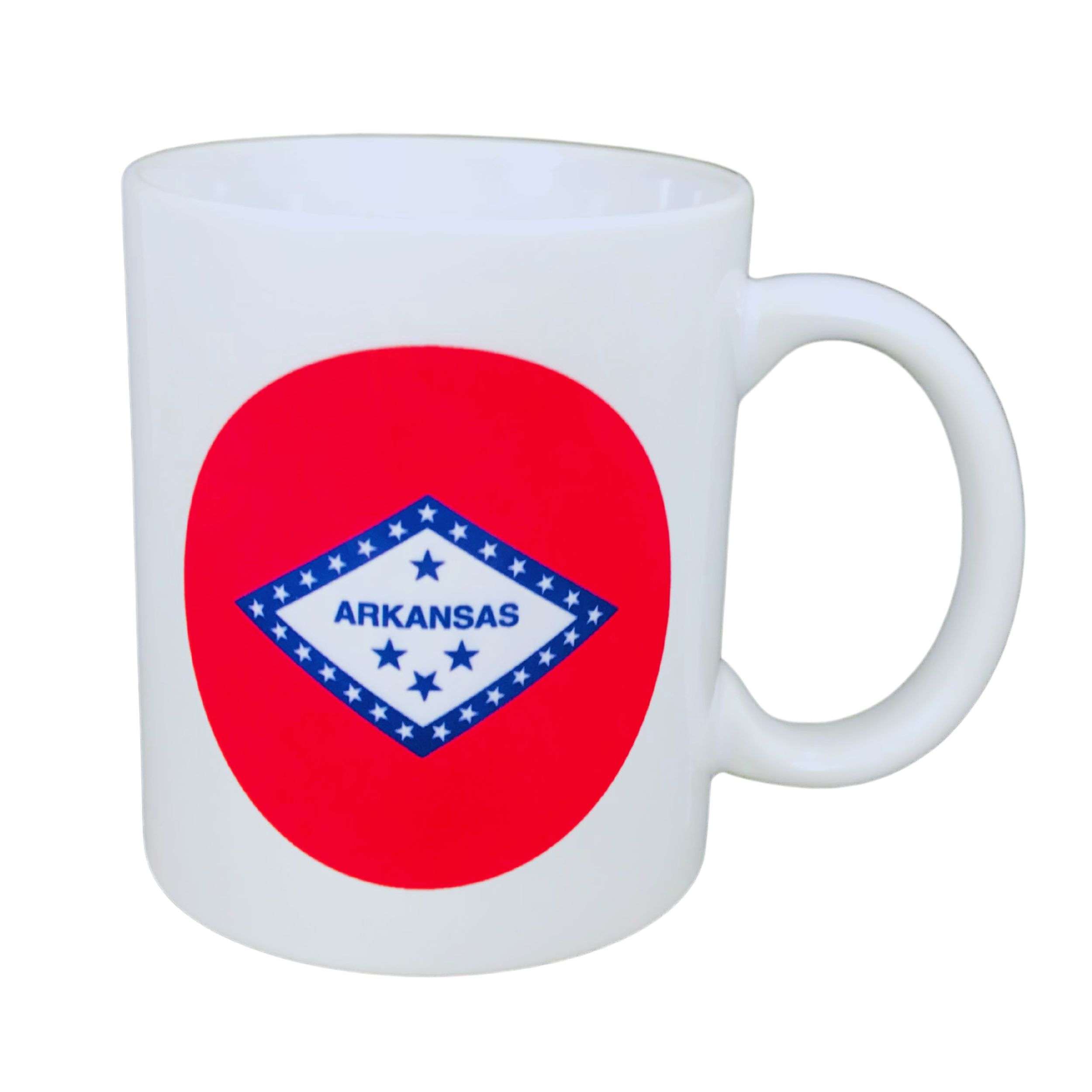 TAZA BANDERA ESTADO ARKANZAS USA