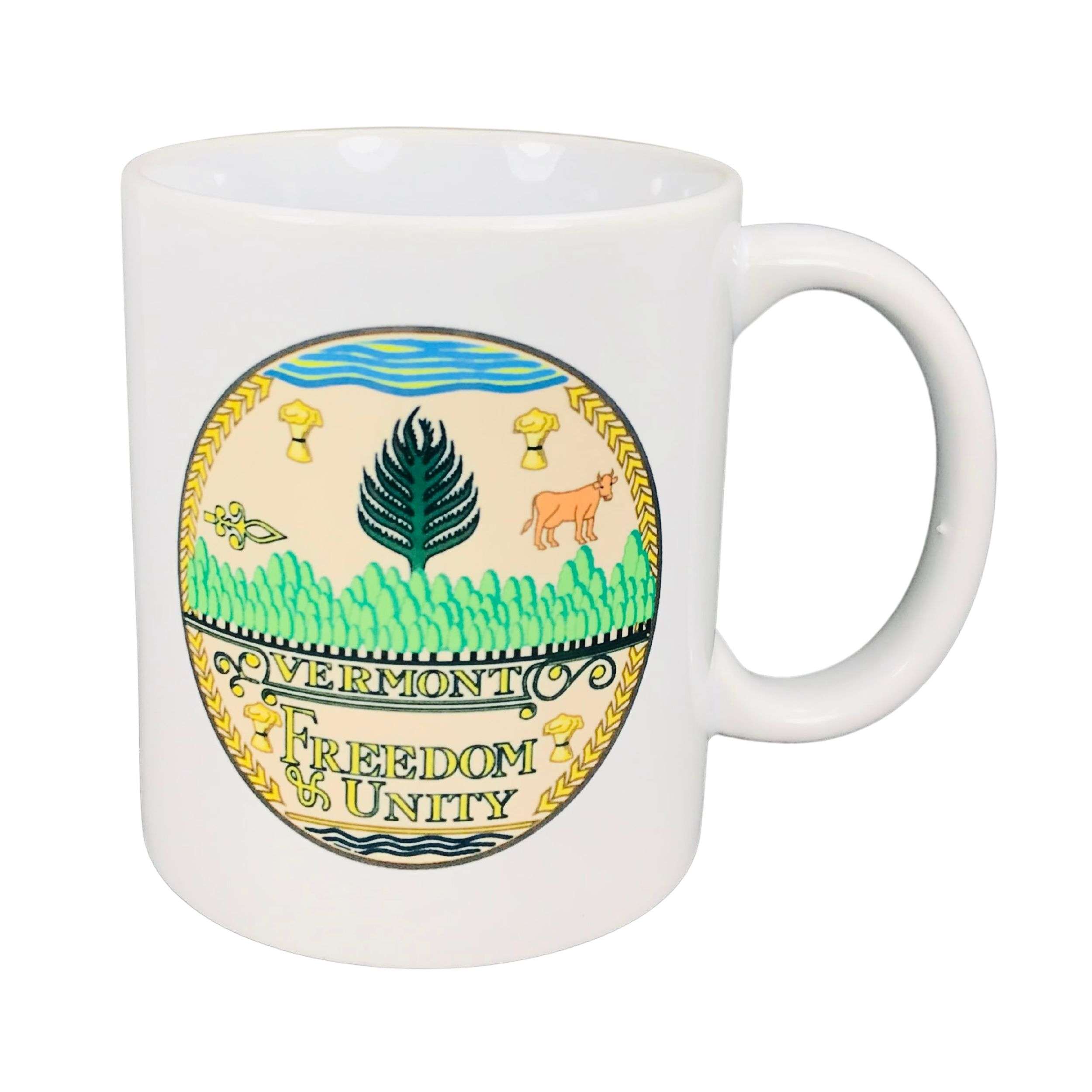 TAZA ESCUDO ESTADO VERMONT USA