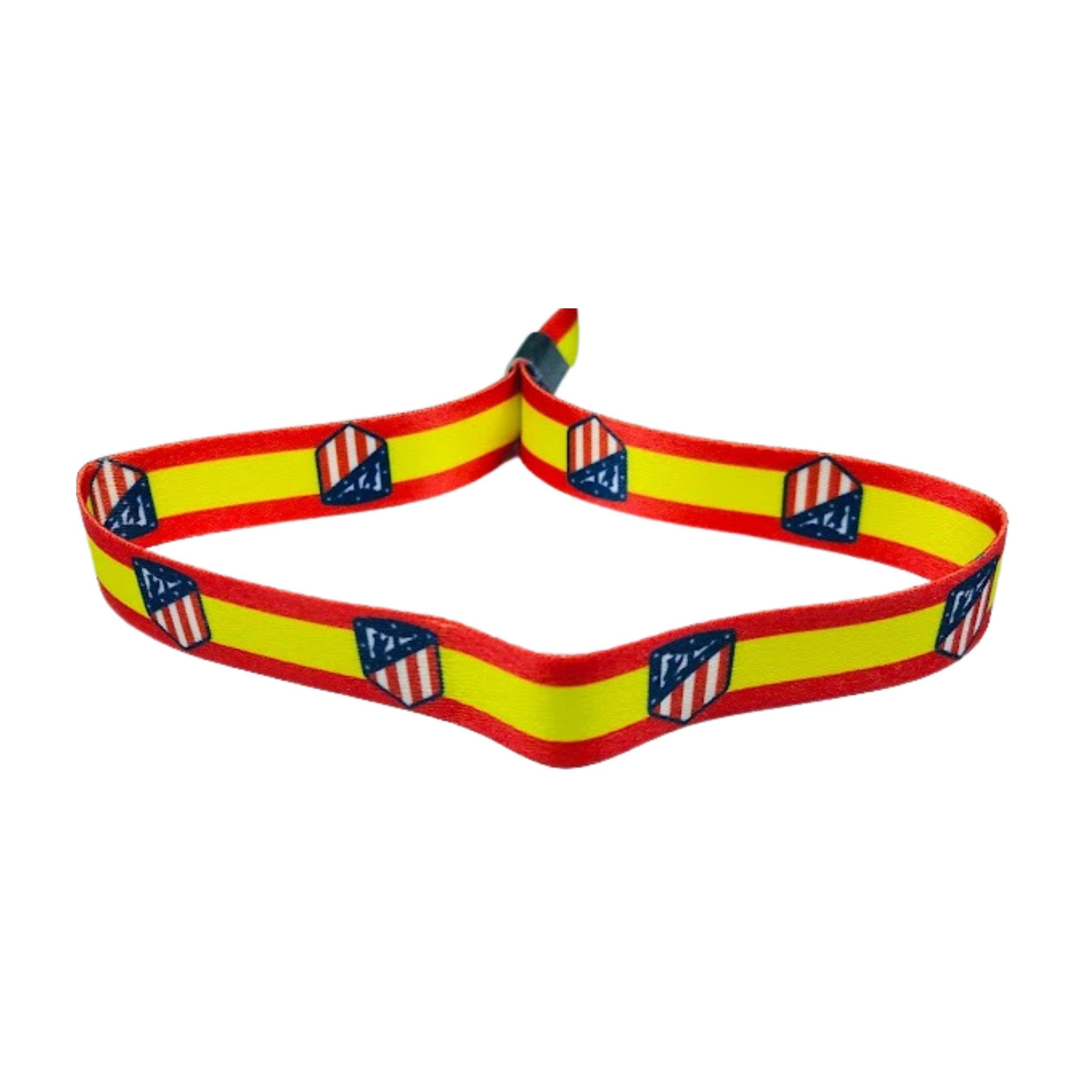 PULSERA ATLETICO DE MADRID BANDERA ESPANA P553