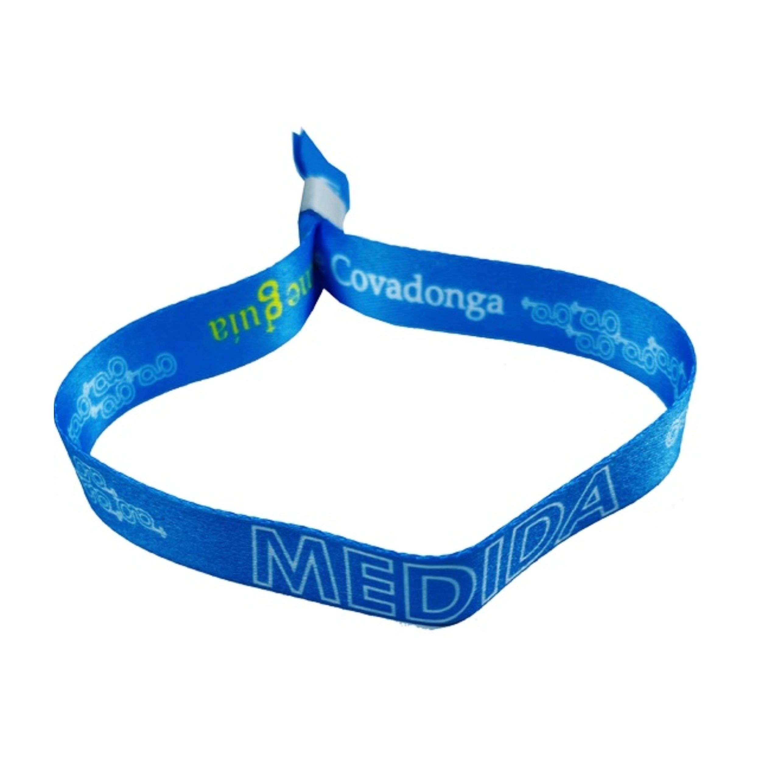 PULSERA AZUL MEDIDA VIRGEN DE COVADONGA P619