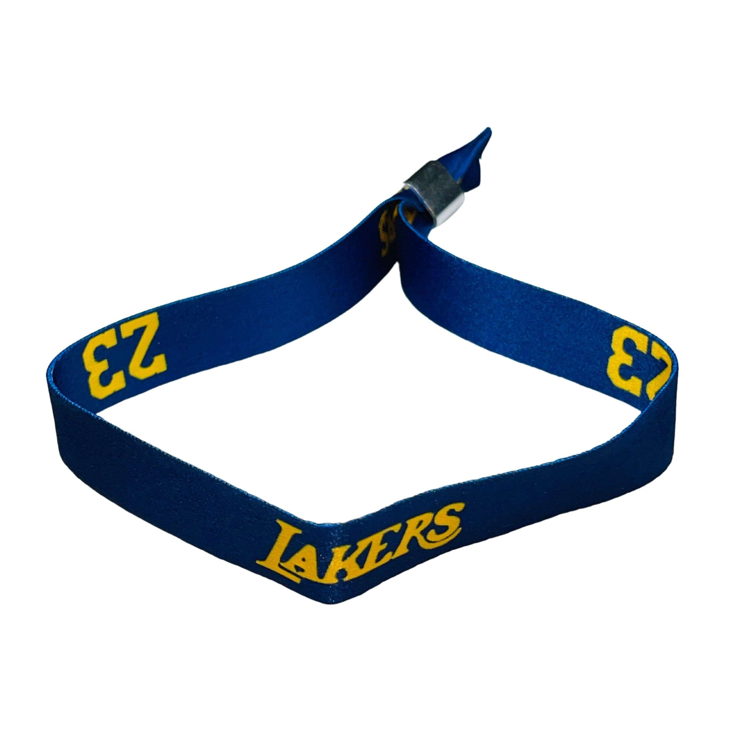 PULSERA AZUL LAKERS 23 LEBRON JAMES P2031