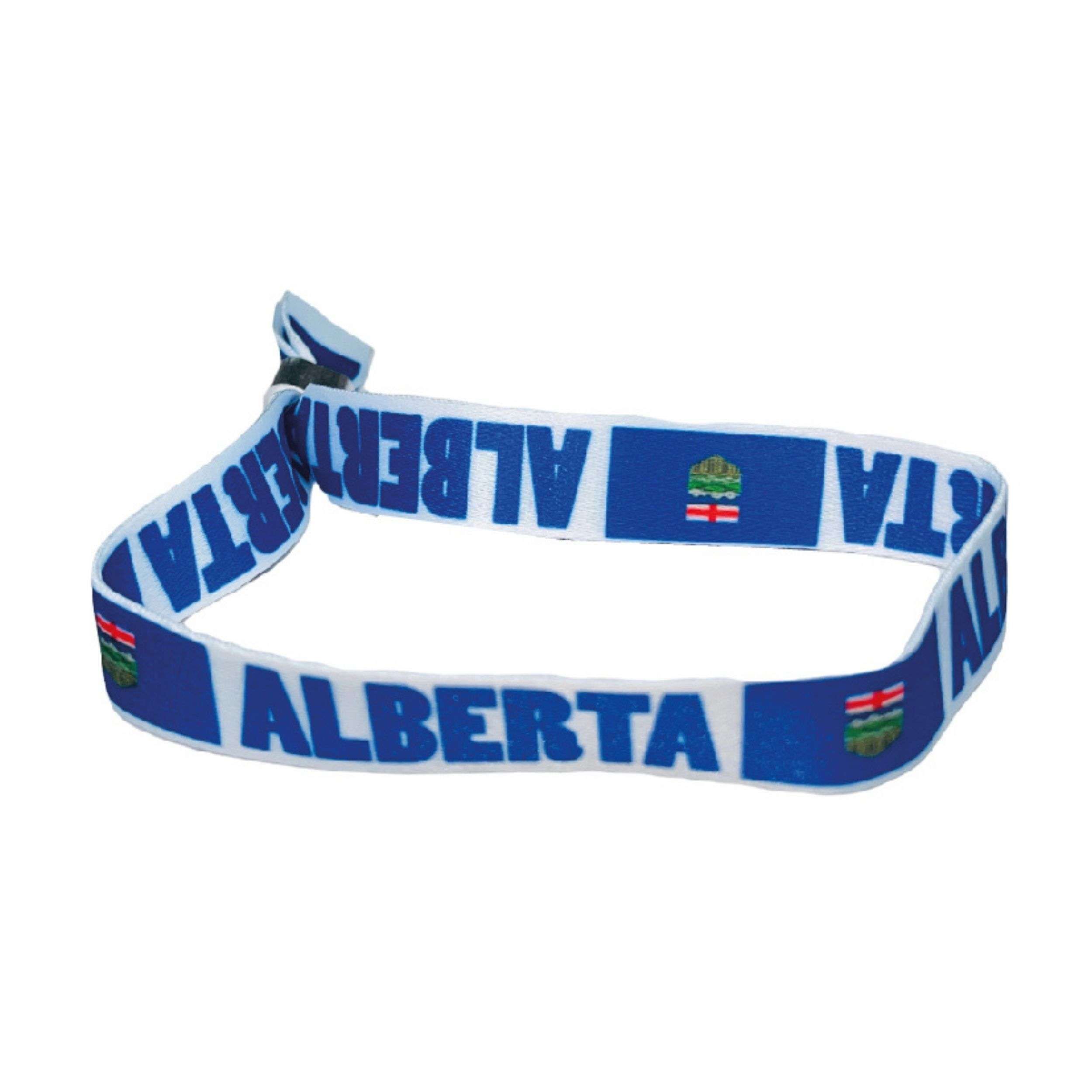 PULSERA BANDERA DE ALBERTA – CANADA – P2541