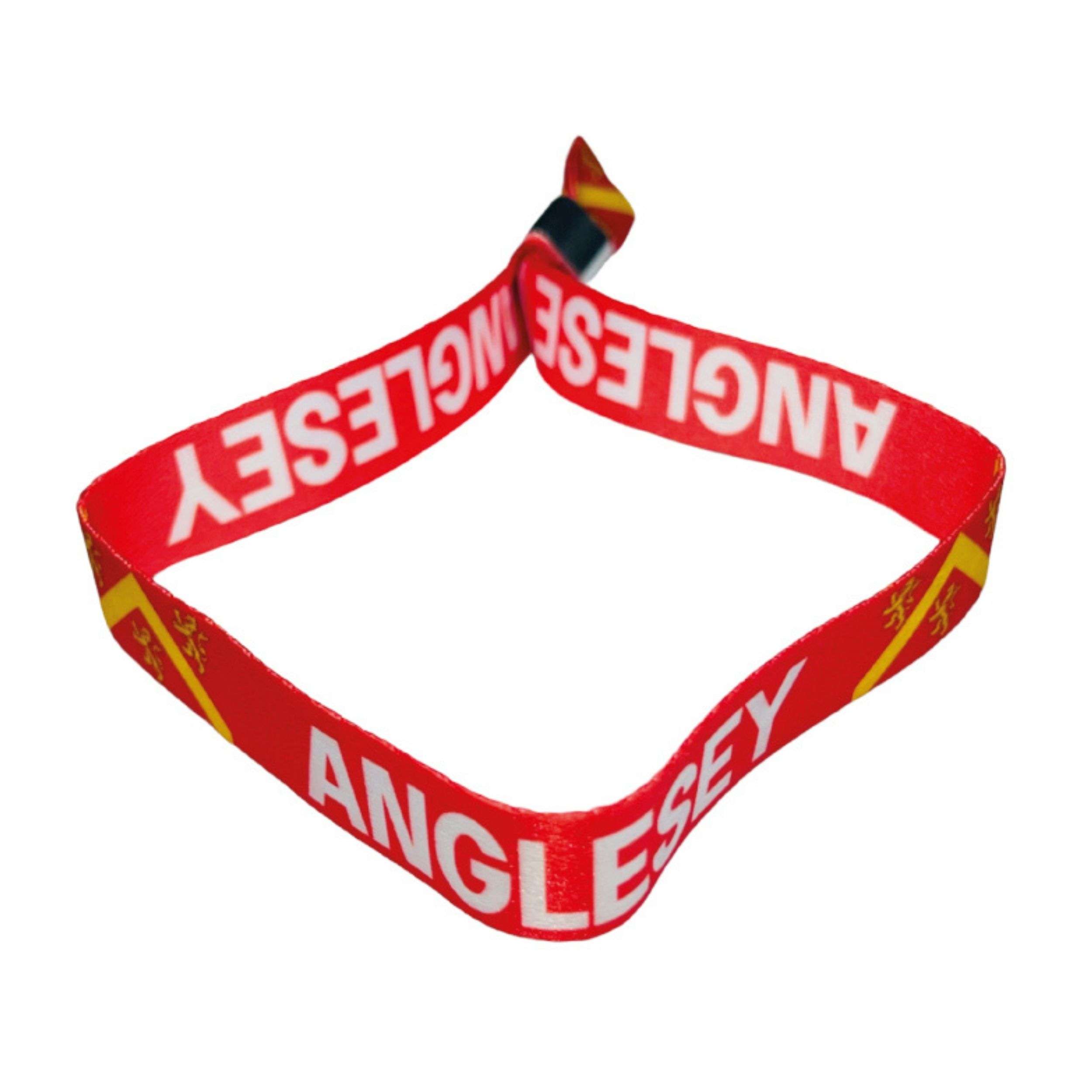 PULSERA BANDERA DE ANGLESEY REINO UNIDO P2461