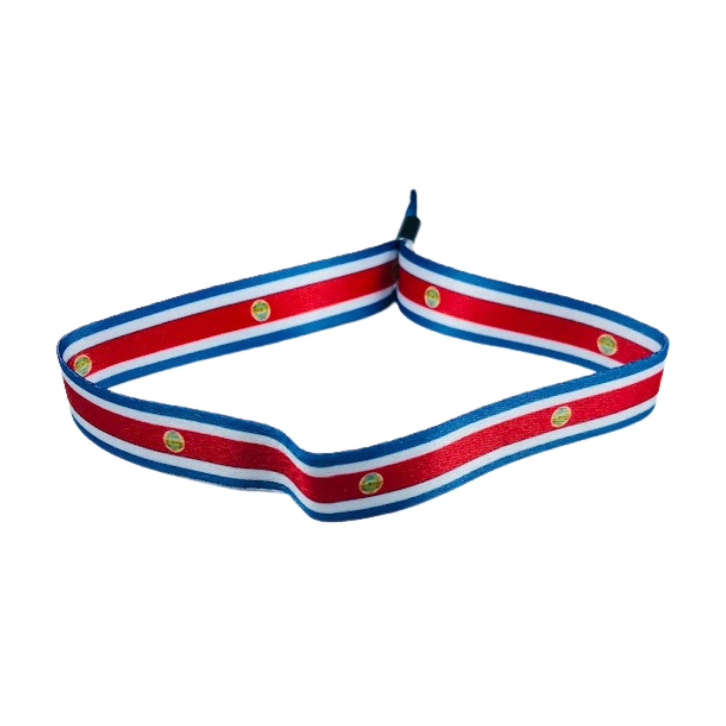 PULSERA BANDERA DE COSTA RICA P1065