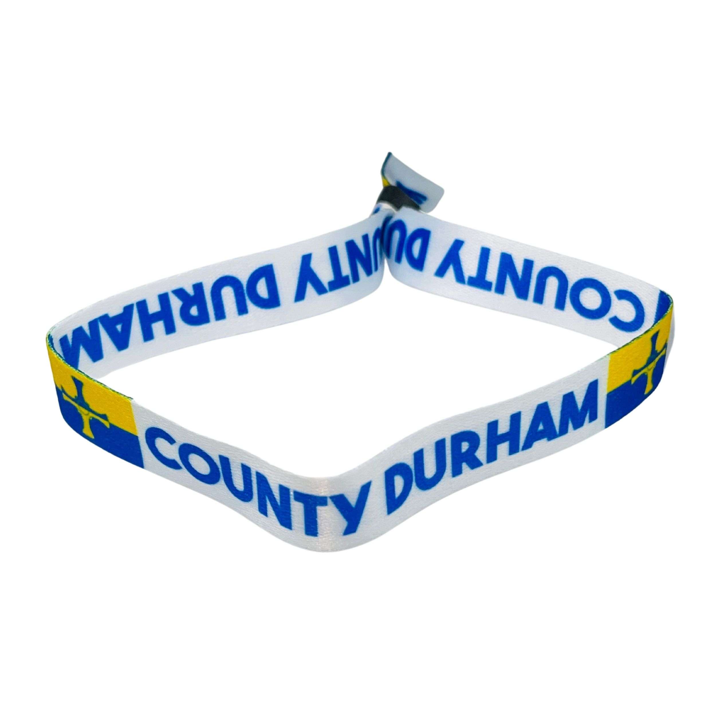 PULSERA BANDERA DE COUNTY DURHAM INGLATERRA P2375