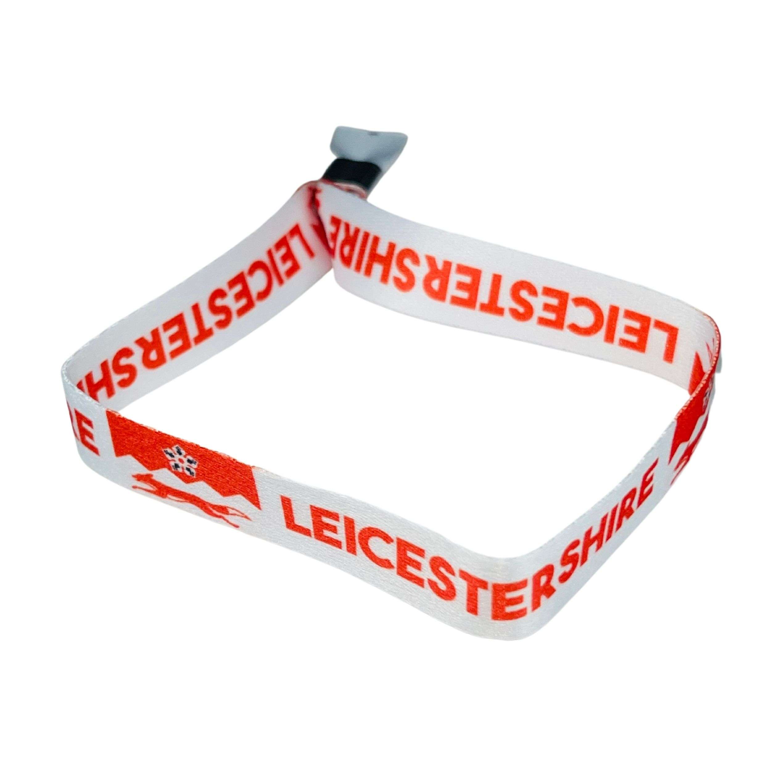 PULSERA BANDERA DE LEICESTERSHIRE INGLATERRA P2405