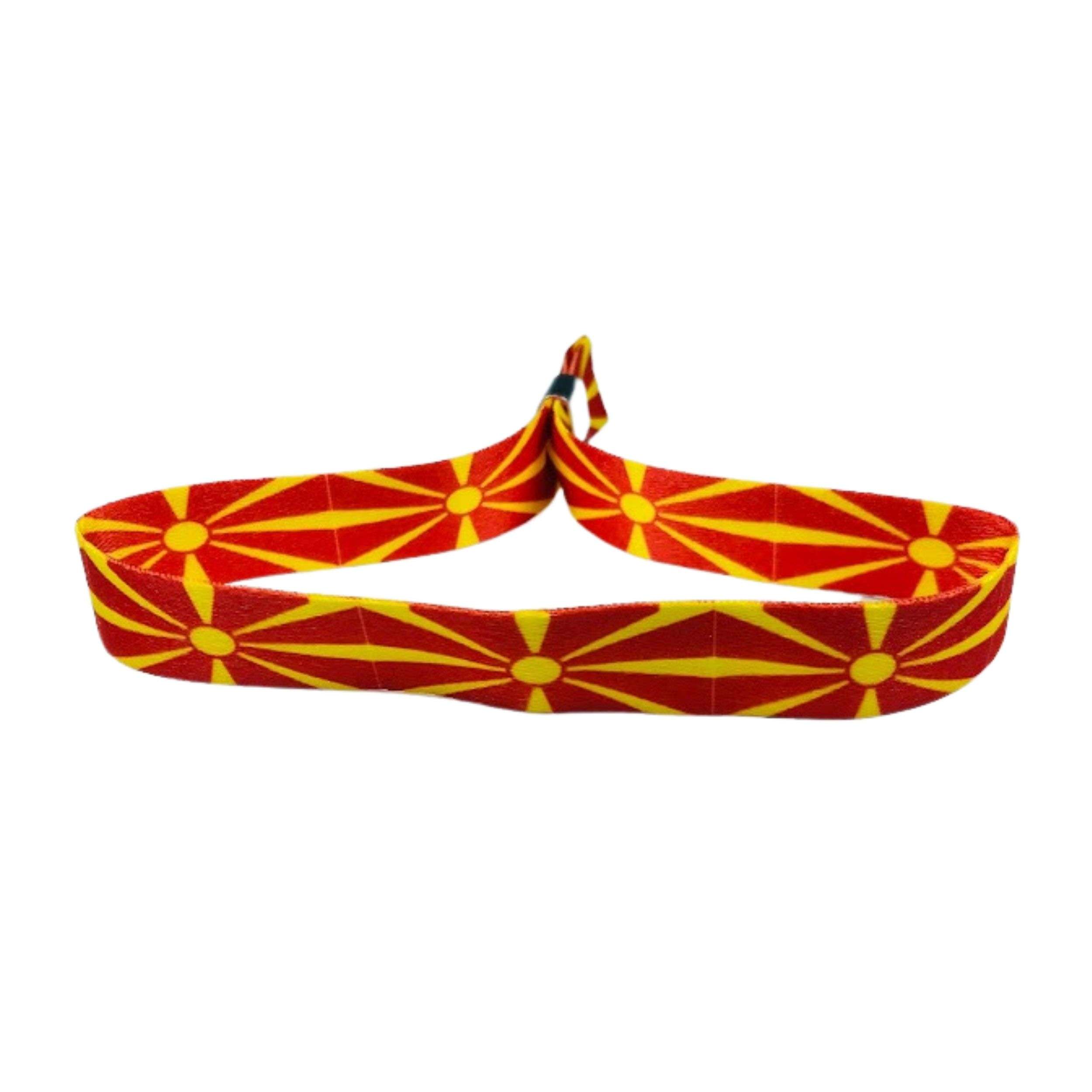 PULSERA BANDERA DE MACEDONIA P509