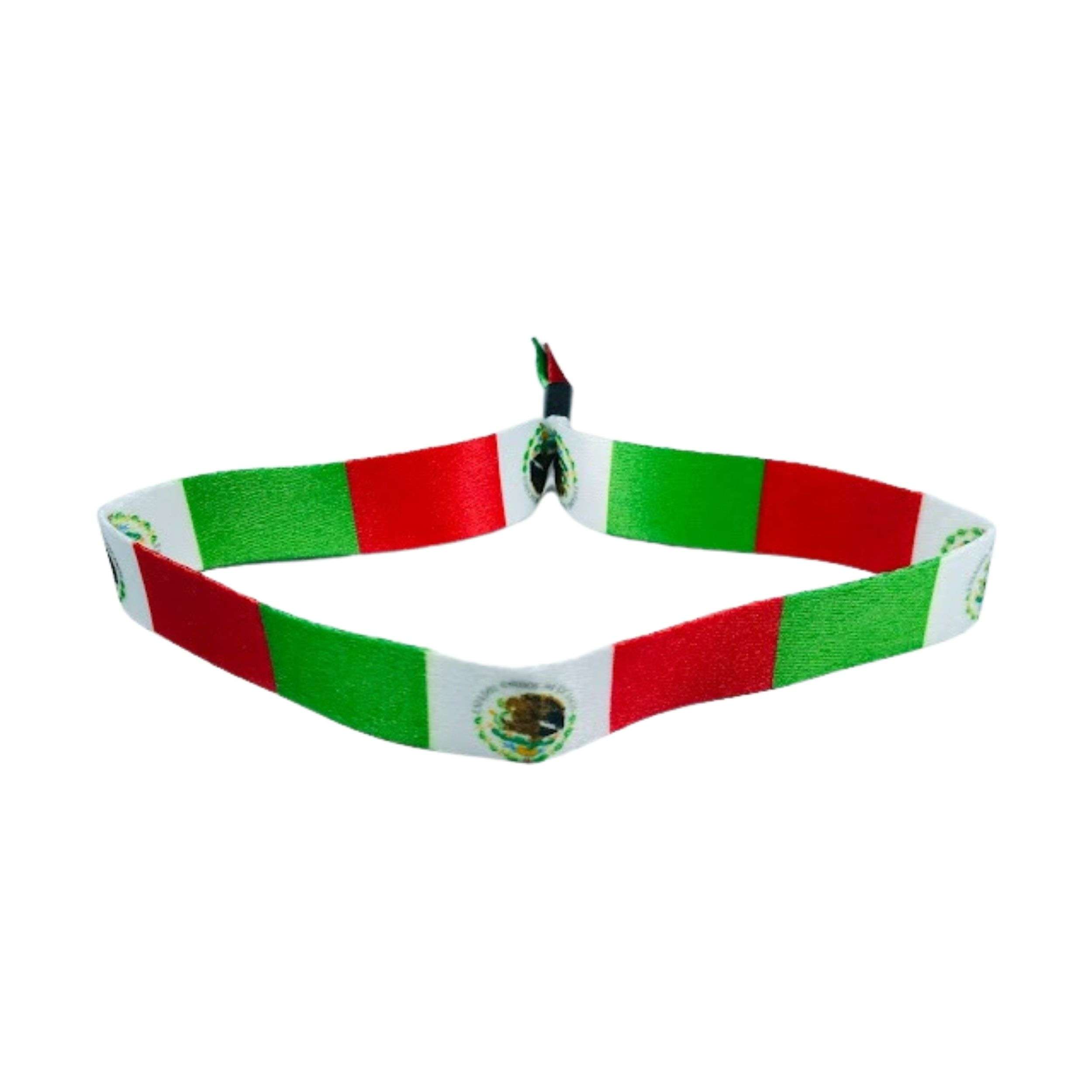 PULSERA BANDERA DE MEXICO P1078