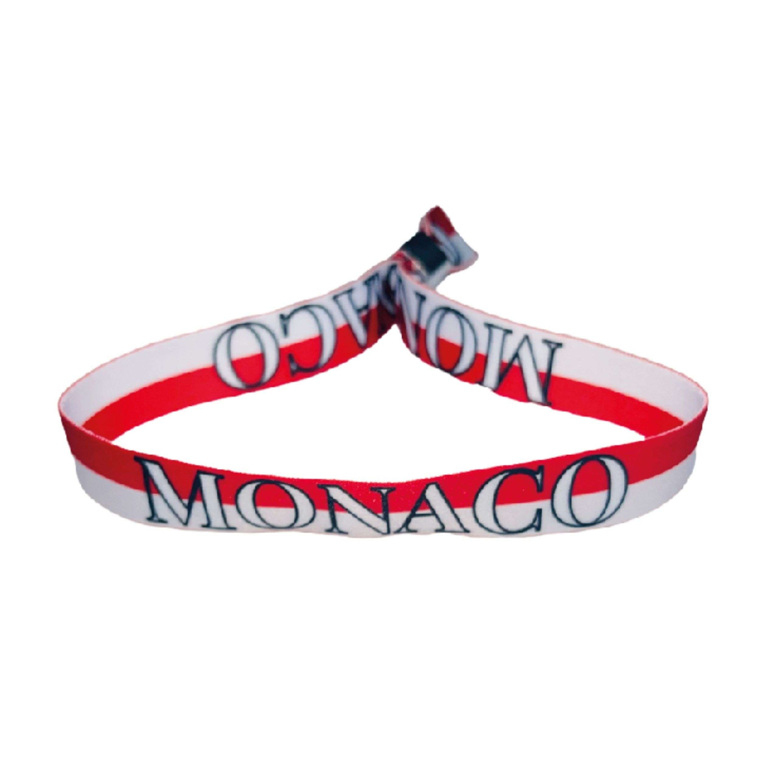 PULSERA BANDERA DE MONACO – P966