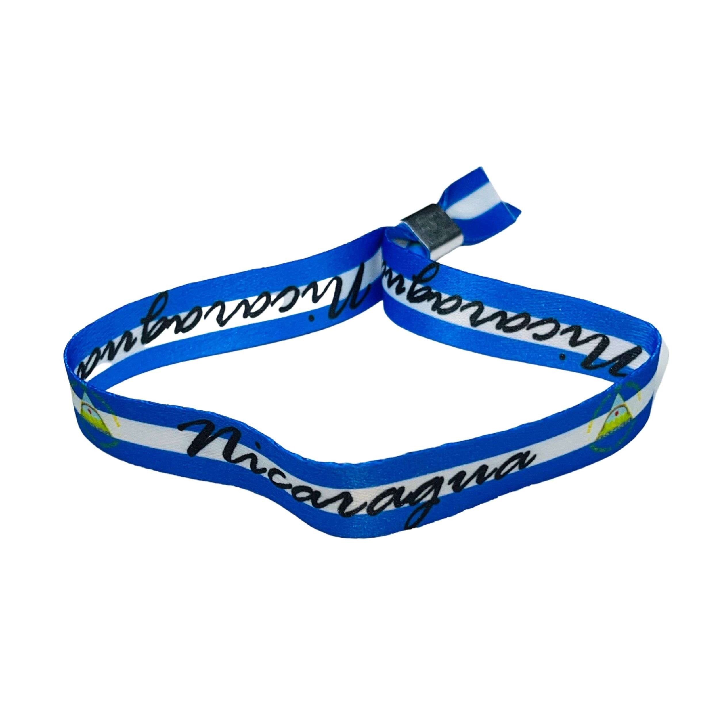 PULSERA BANDERA DE NICARAGUA P1082