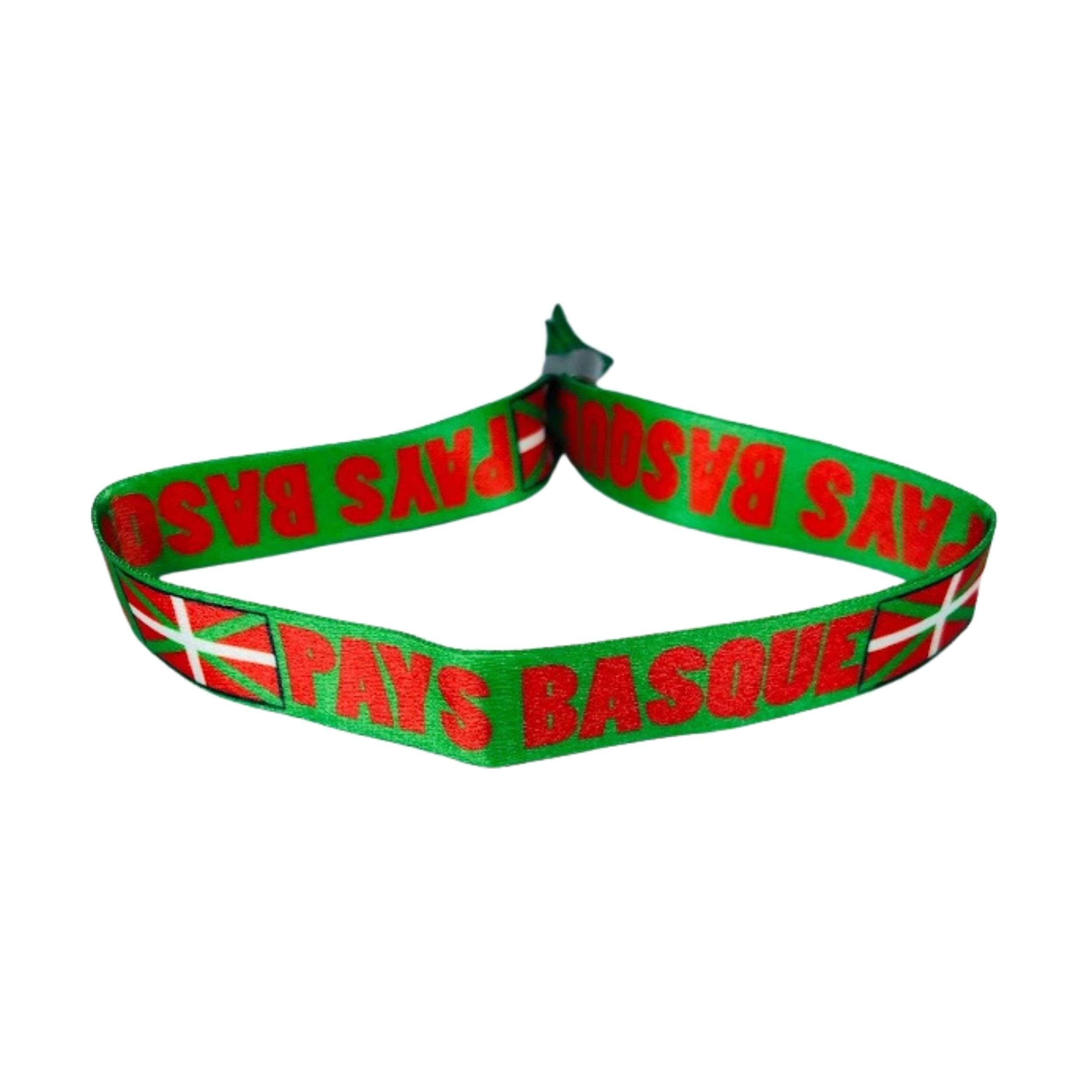 PULSERA BANDERA DE PAYS BASQUE FRANCIA P1559