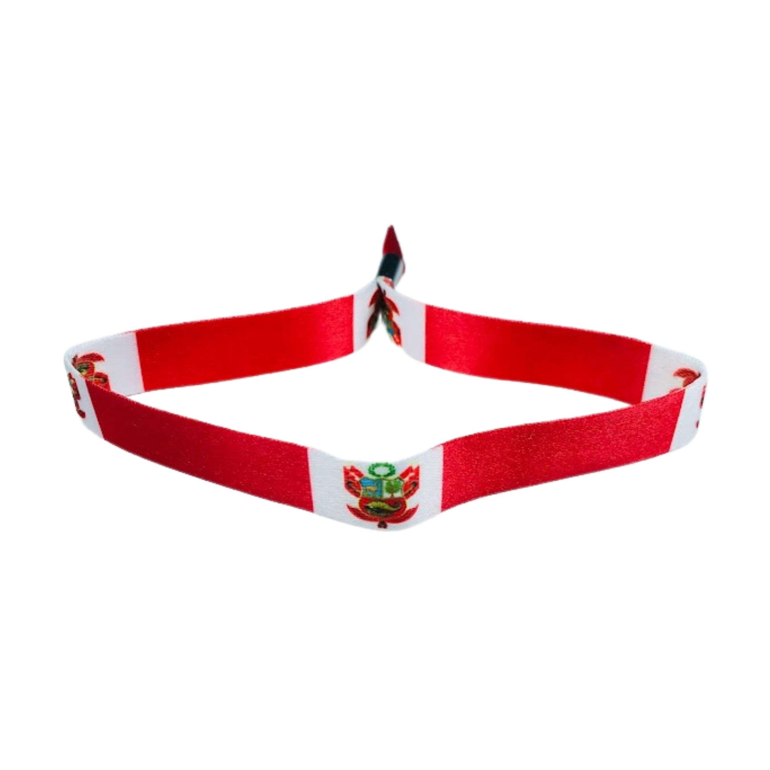 PULSERA BANDERA DE PERU P1075