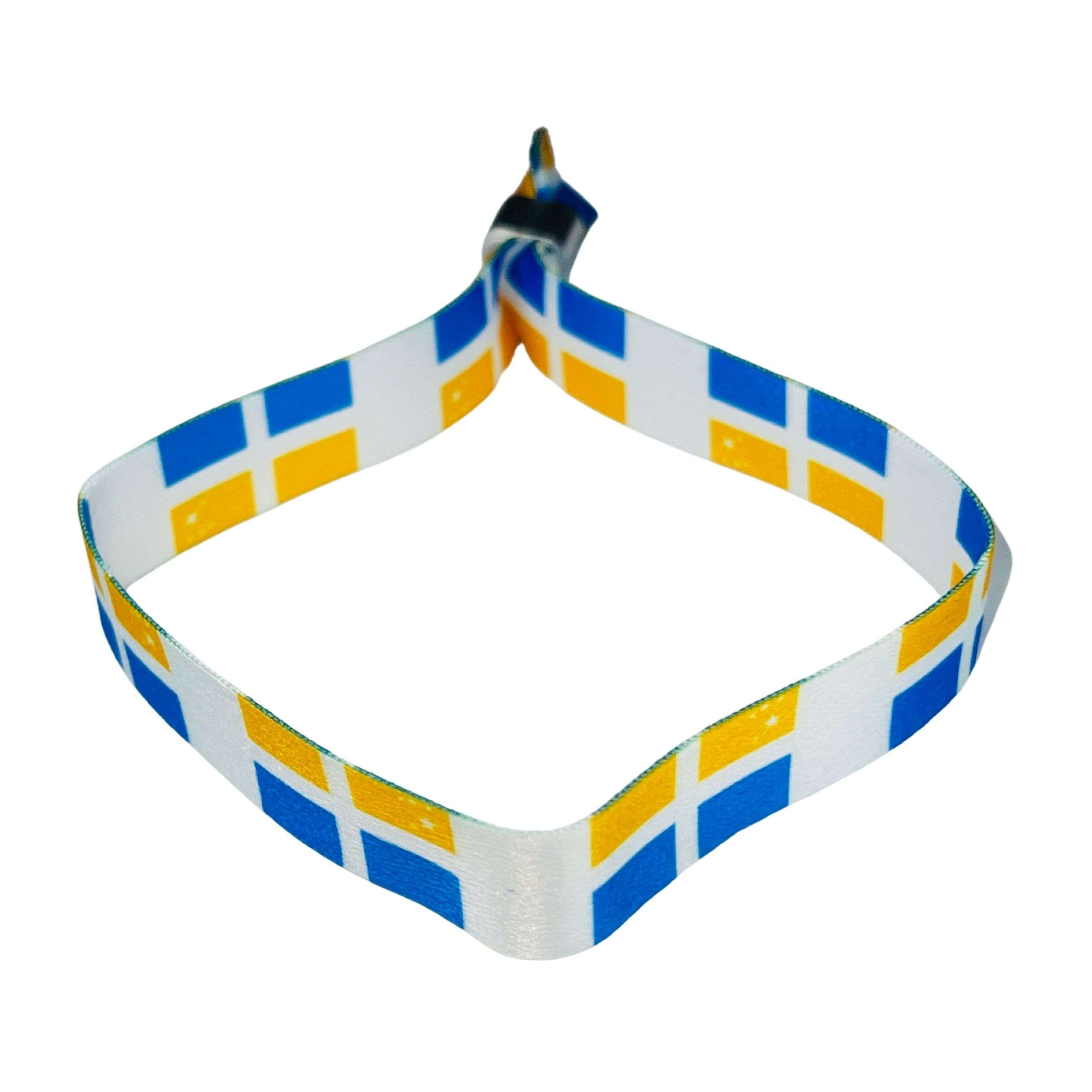 PULSERA BANDERA DE SCILLONIAN CROSS INGLATERRA P2400