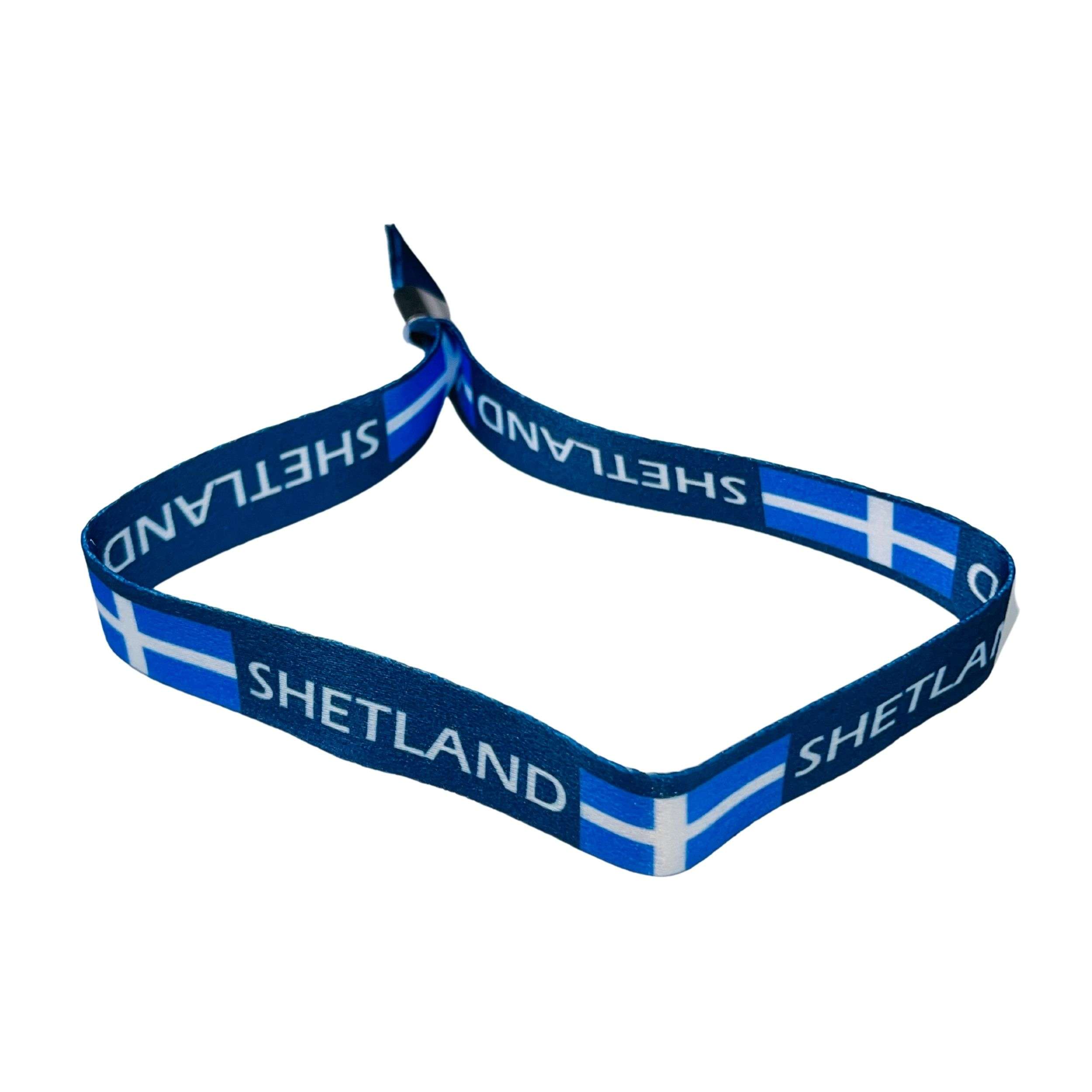 PULSERA BANDERA DE SHETLAND ESCOCIA P2238