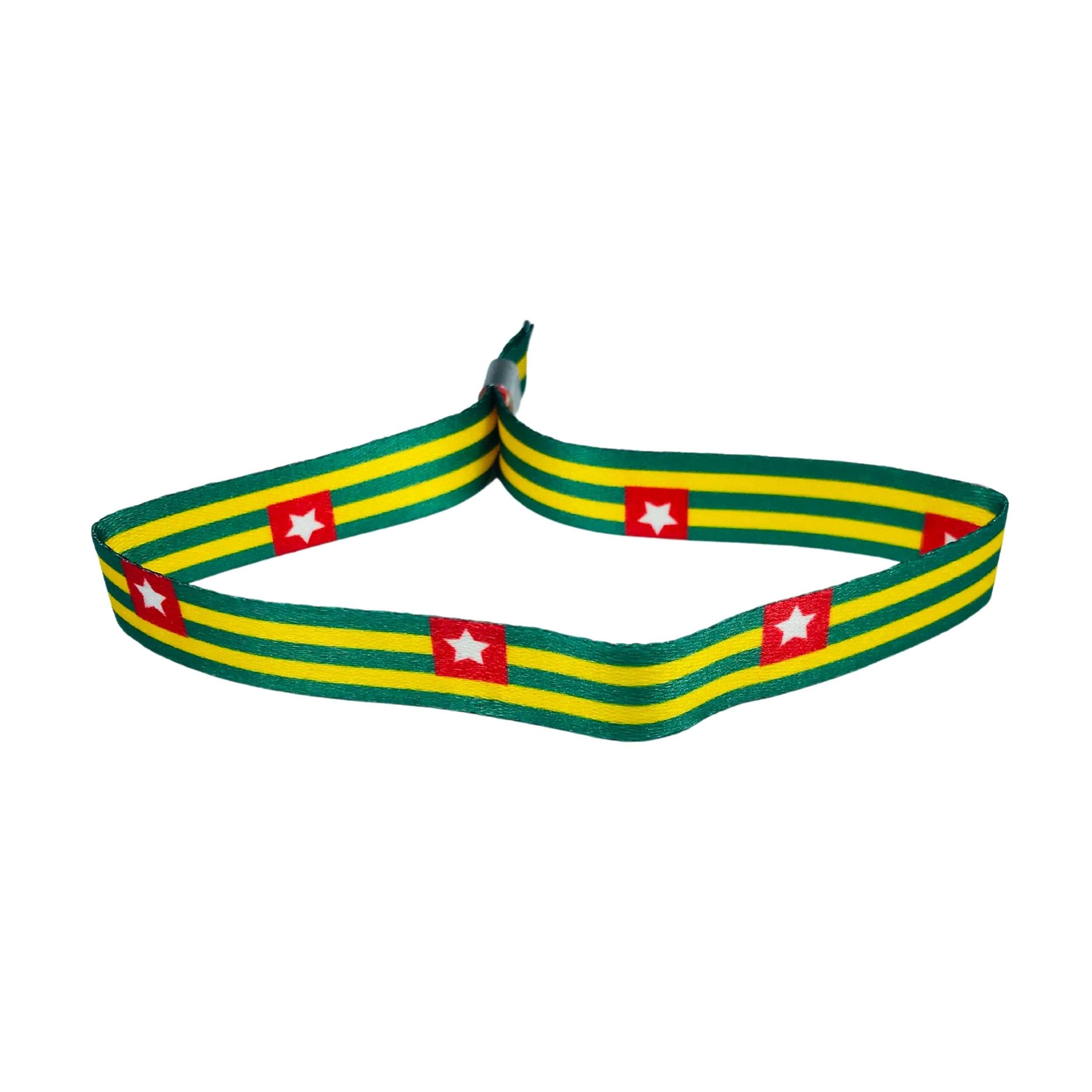 PULSERA BANDERA DE TOGO P765