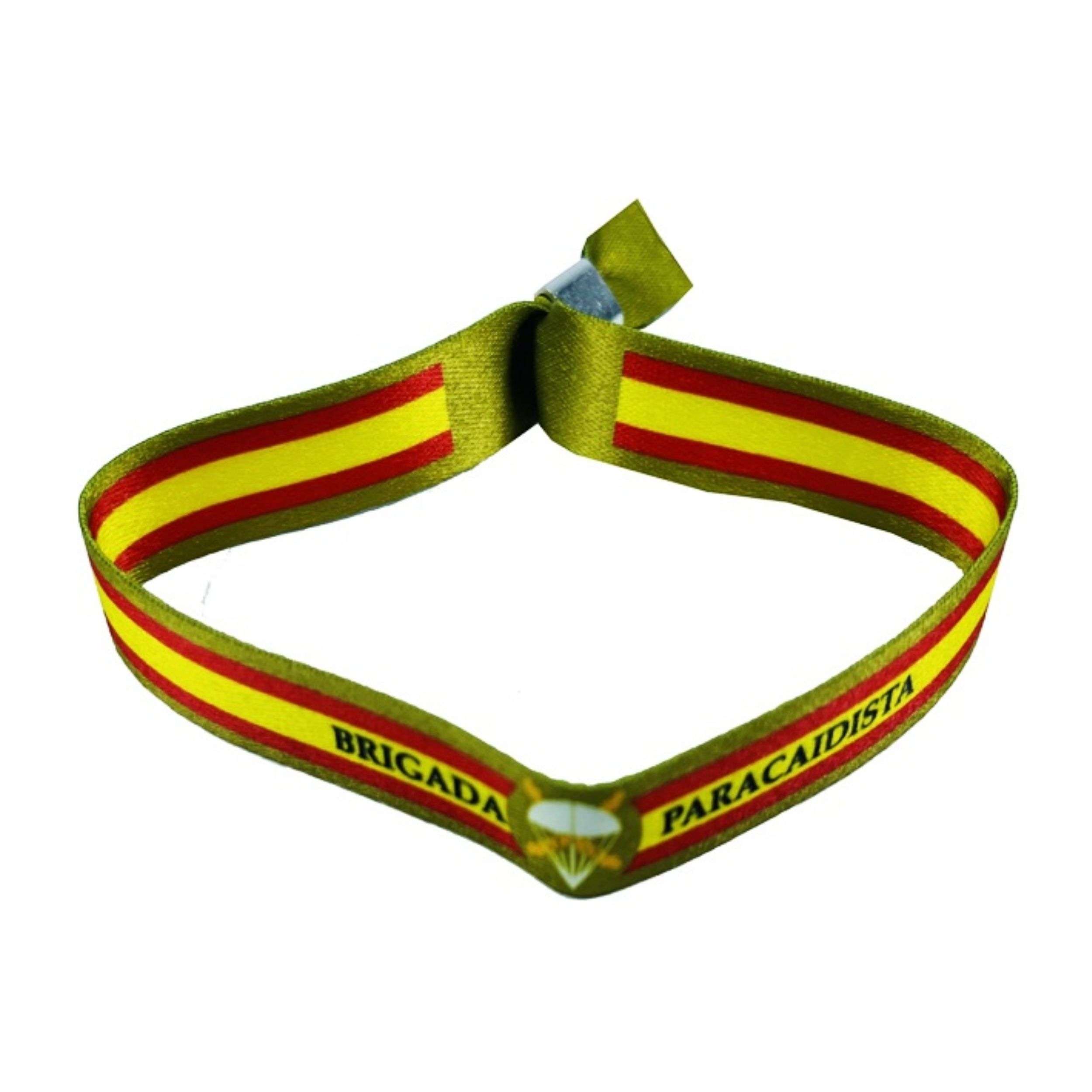 PULSERA BRIGADA PARACAIDISTA BANDERA ESPANA P593