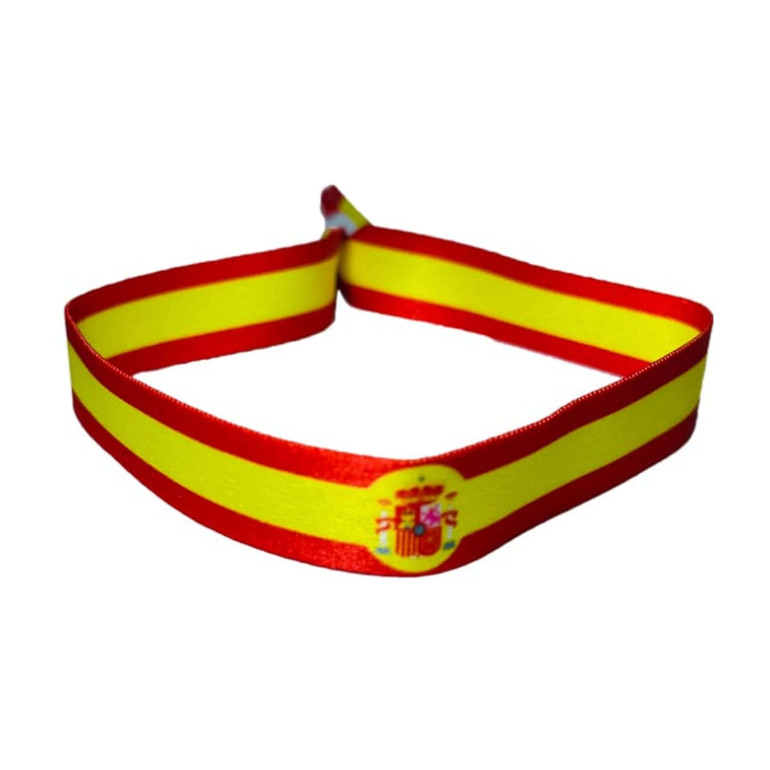 PULSERA ESCUDO Y BANDERA DE ESPANA P051