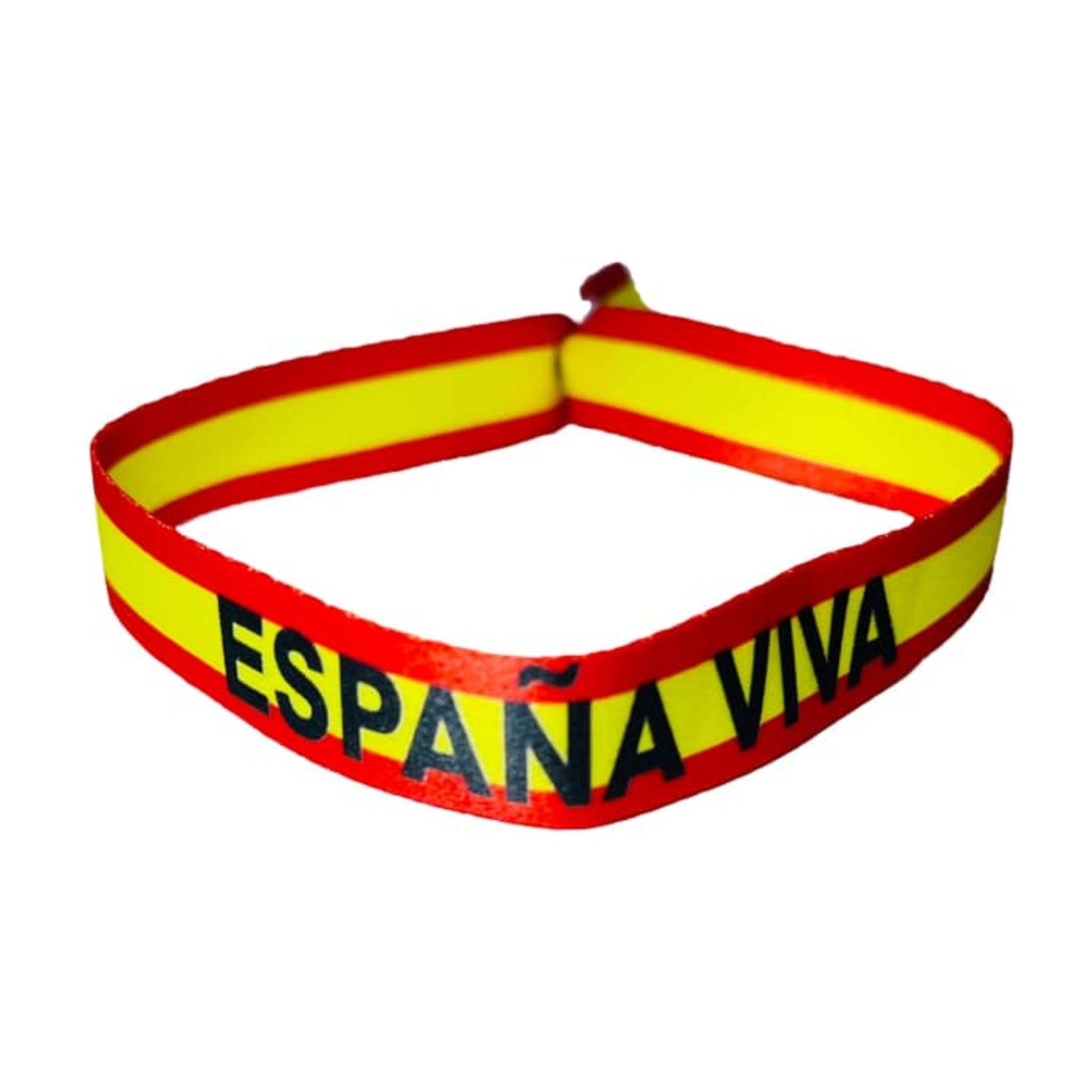 PULSERA ESPANA VIVA BANDERA ESPANA P053