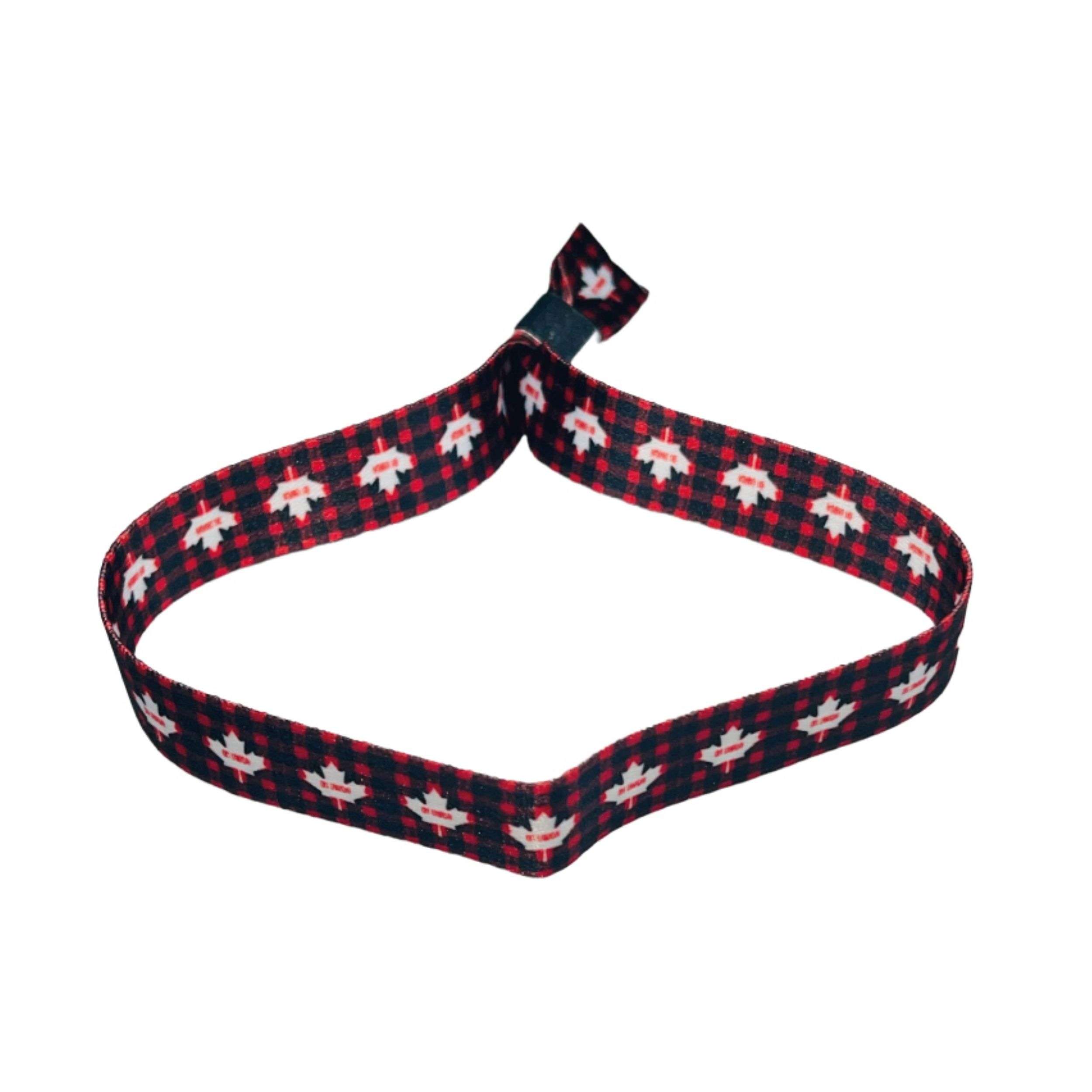 PULSERA HOJA ARCE SIMBOLO CANADA – P1417