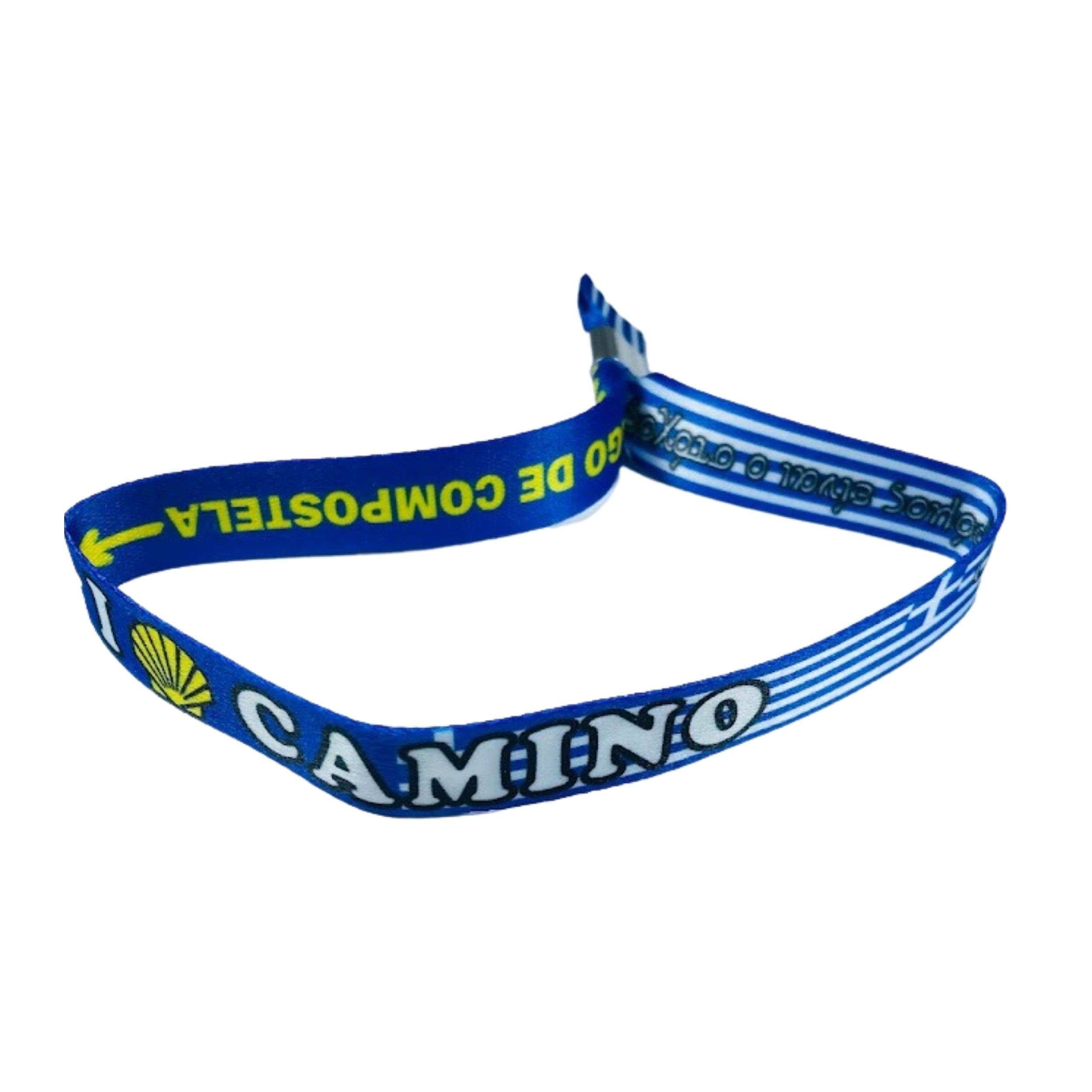 PULSERA I LOVE CAMINO SANTIAGO BANDERA GRECIA P2797