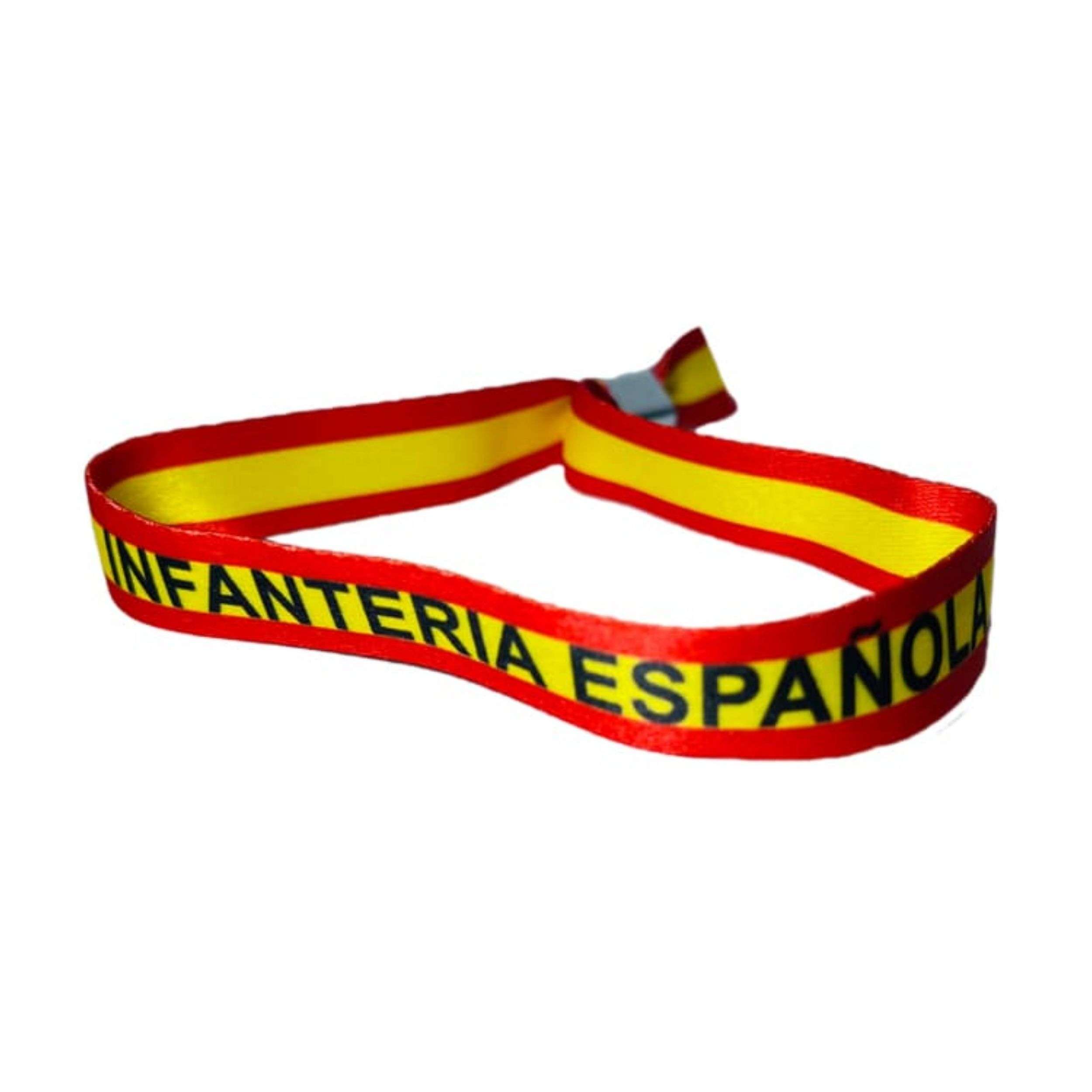 PULSERA INFANTERIA ESPANOLA BANDERA ESPANA P061